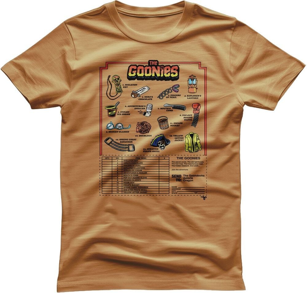 The Goonies T-Shirt The Goonies Accessories Mail Order T-Shirt
