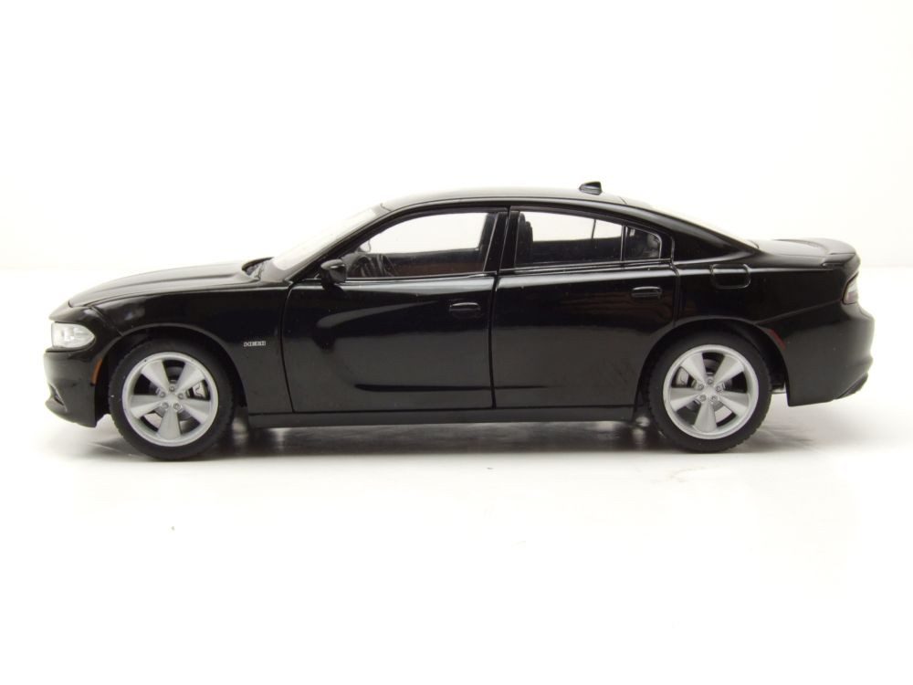 Welly Modellauto Dodge Charger R/T 2016 schwarz, Maßstab 1:24