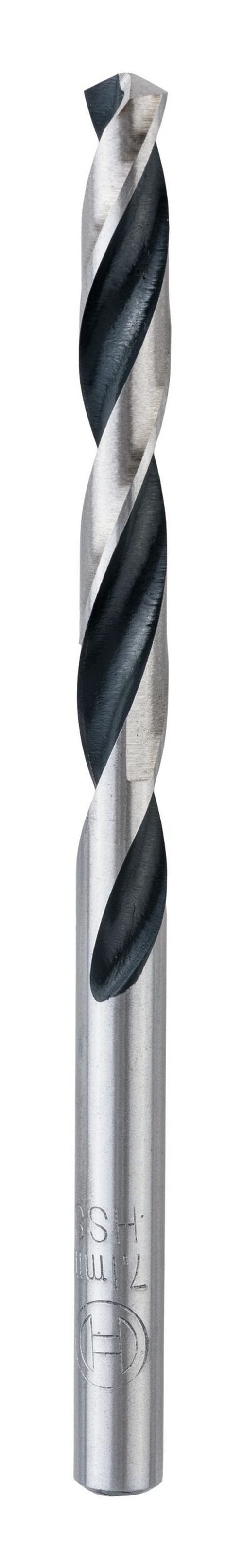 BOSCH Metallbohrer, (10 Stück), HSS PointTeQ (DIN 338) Metallspiralbohrer - 7,1 mm - 10er-Pack