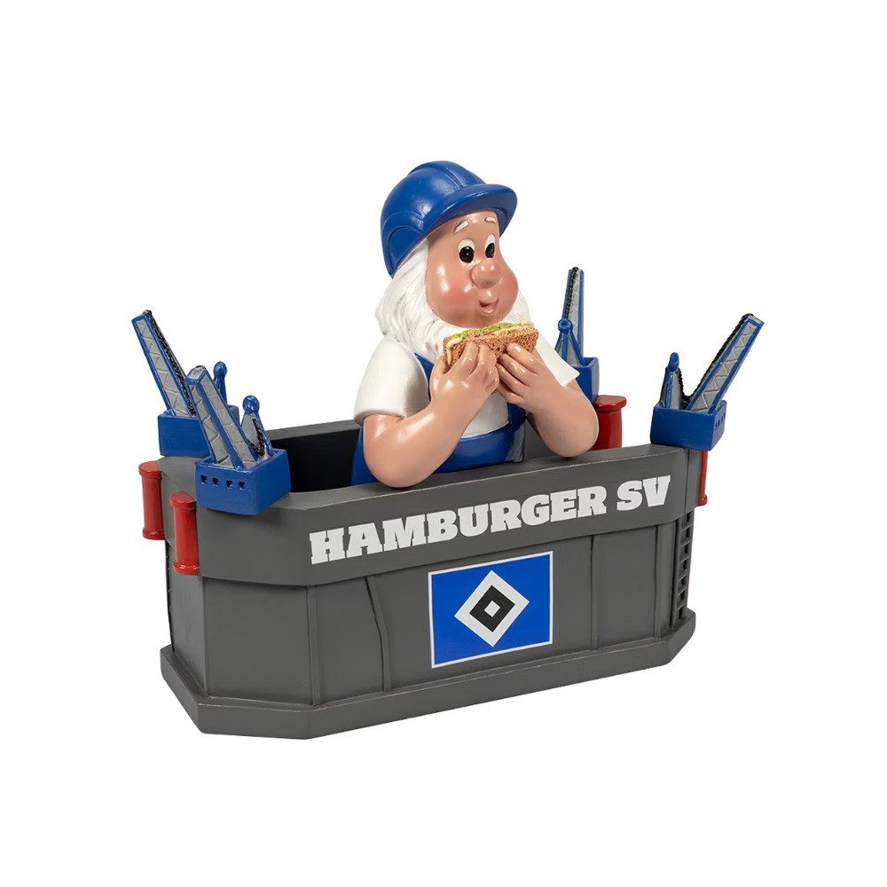 HSV Dekofigur Hamburger SV Gartenzwerg HSV Zwerg Trockendock