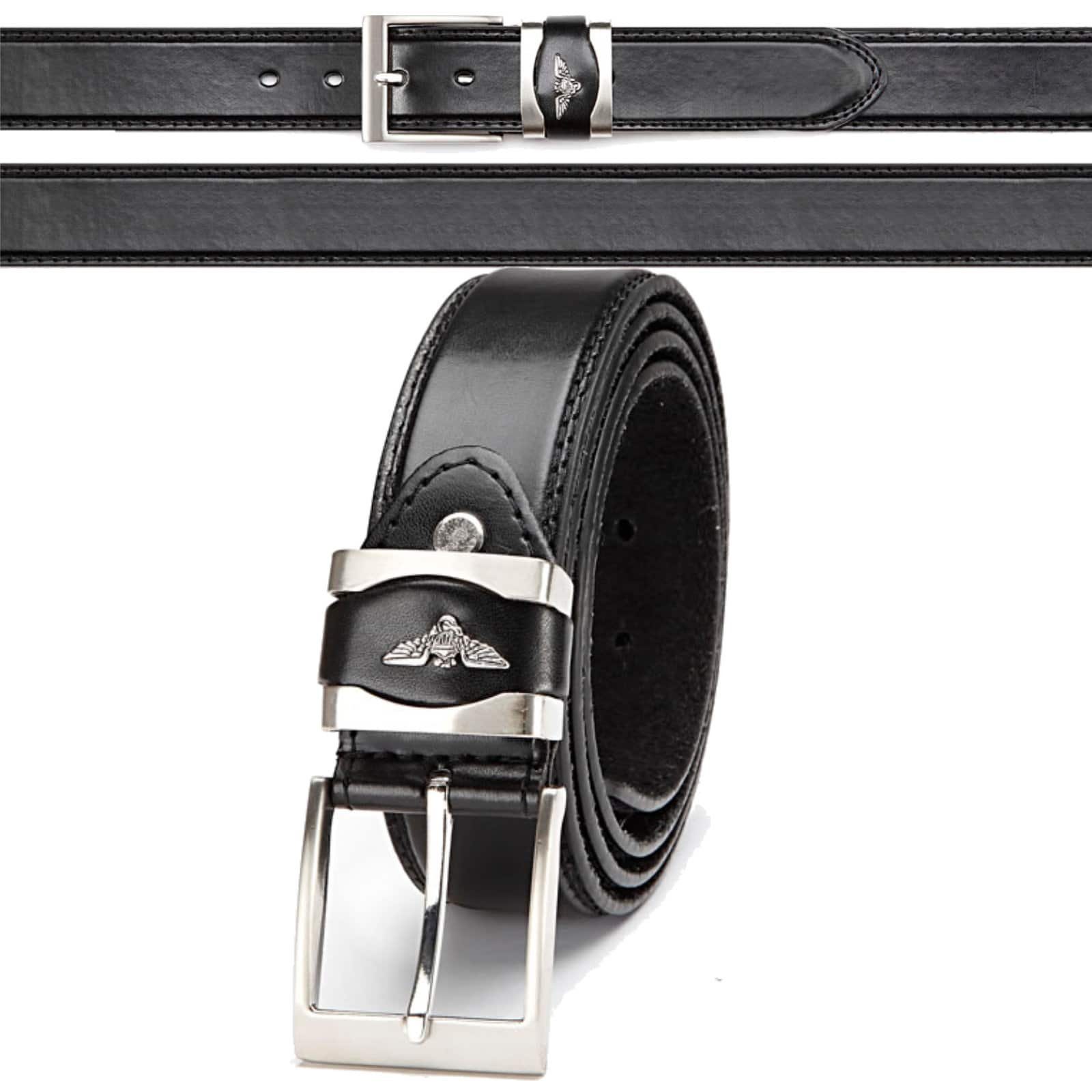 BEZLIT Ledergürtel Herren Breiter Anzug Jeans Gürtel (1-St) im klassischen Design