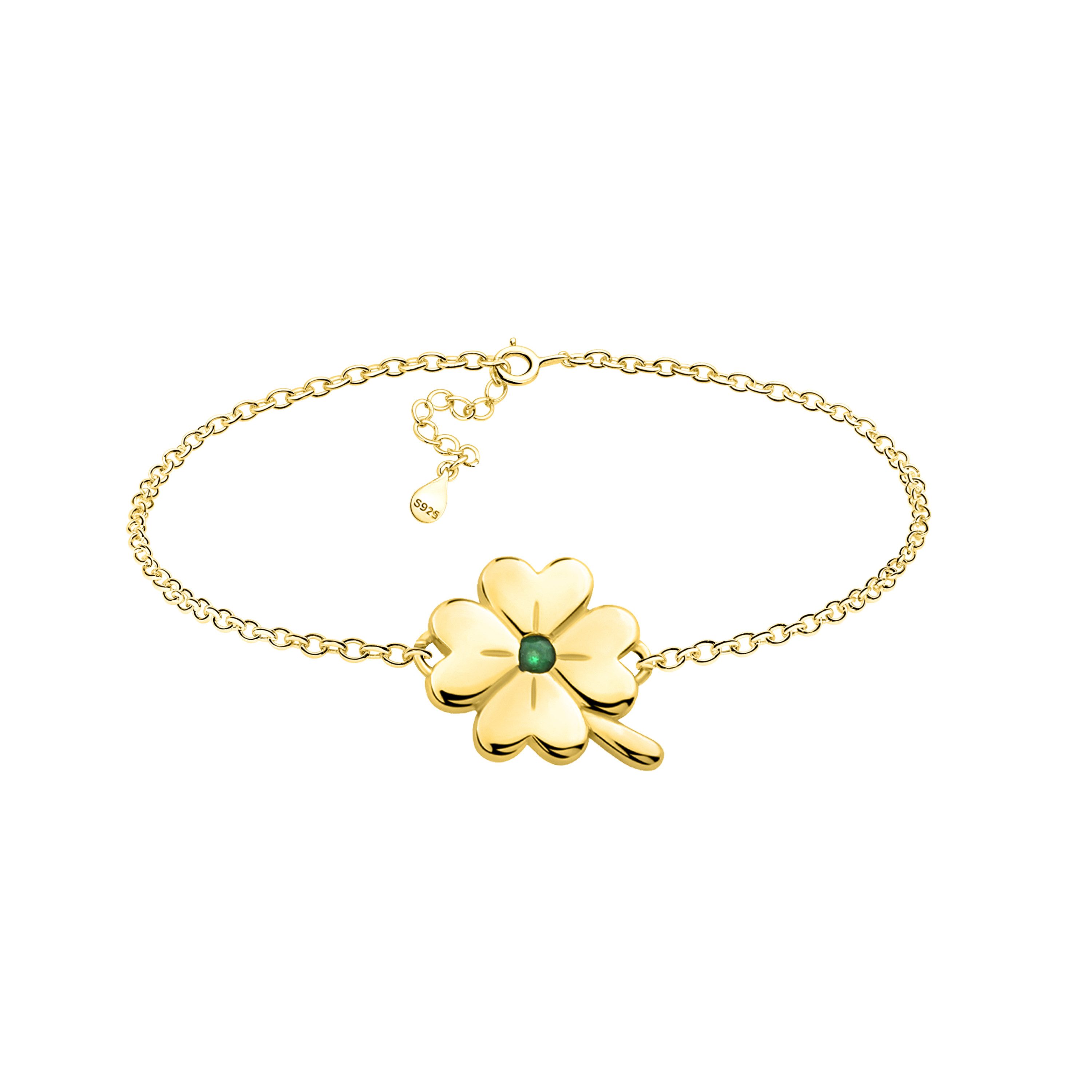 Sofia Milani Armband Kleeblatt (Armband), 925 Silber Damen Schmuck - B0353 günstig online kaufen