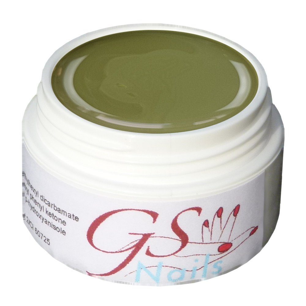 GS-Nails UV-Gel Farbgel 5ml Militäry Grün #B2