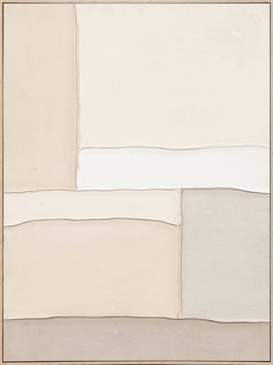 ArtUniverse Gemälde Fabric Flow I 80 x 100 cm, Abstrakt