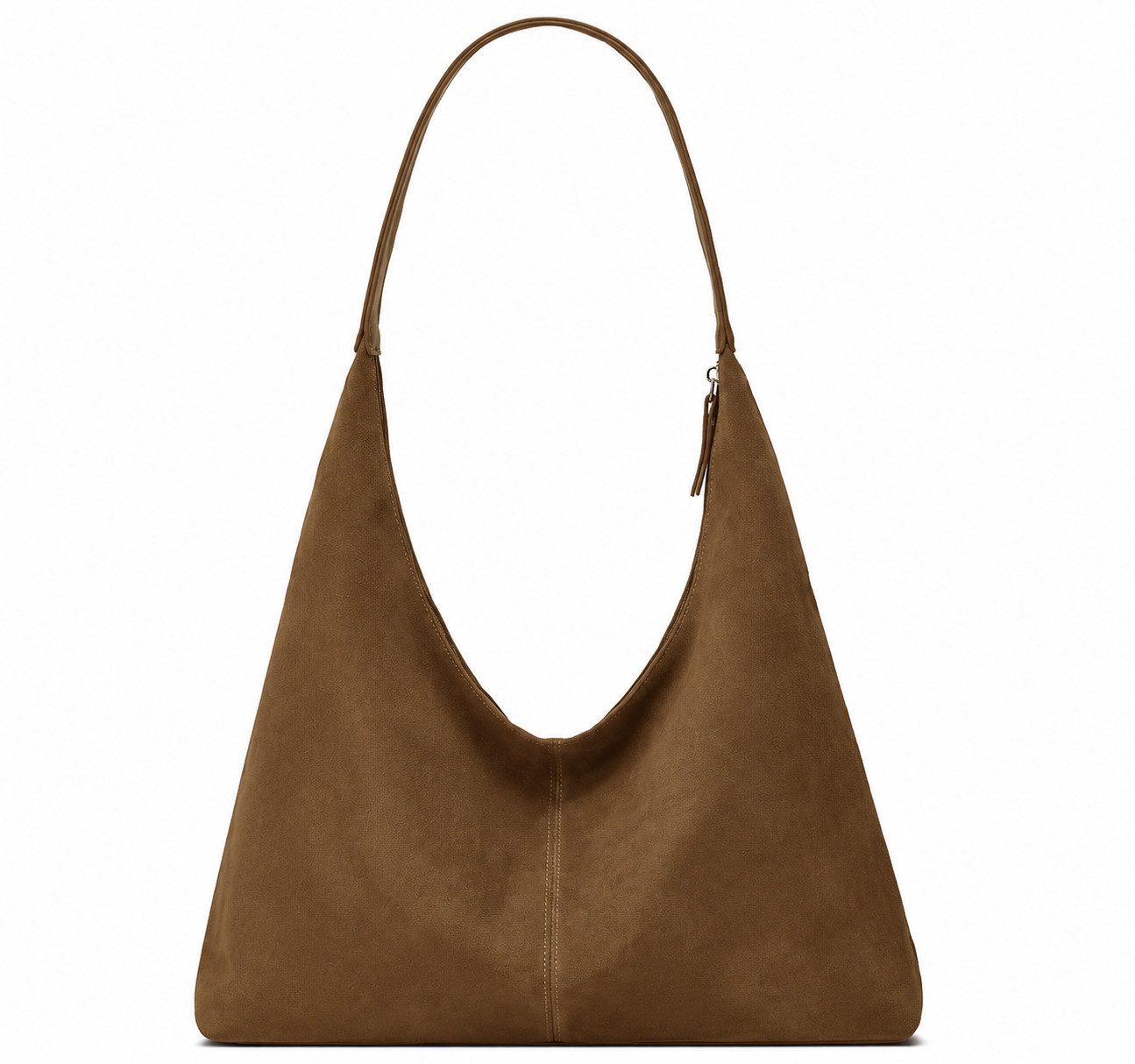 Oemmn Schultertasche Damen-Tote-Bag aus Wildleder,Schultertasche für Damen, Herbst-Unterarmtasche,Arbeitshandtasche, Reisetasche aus Wildleder