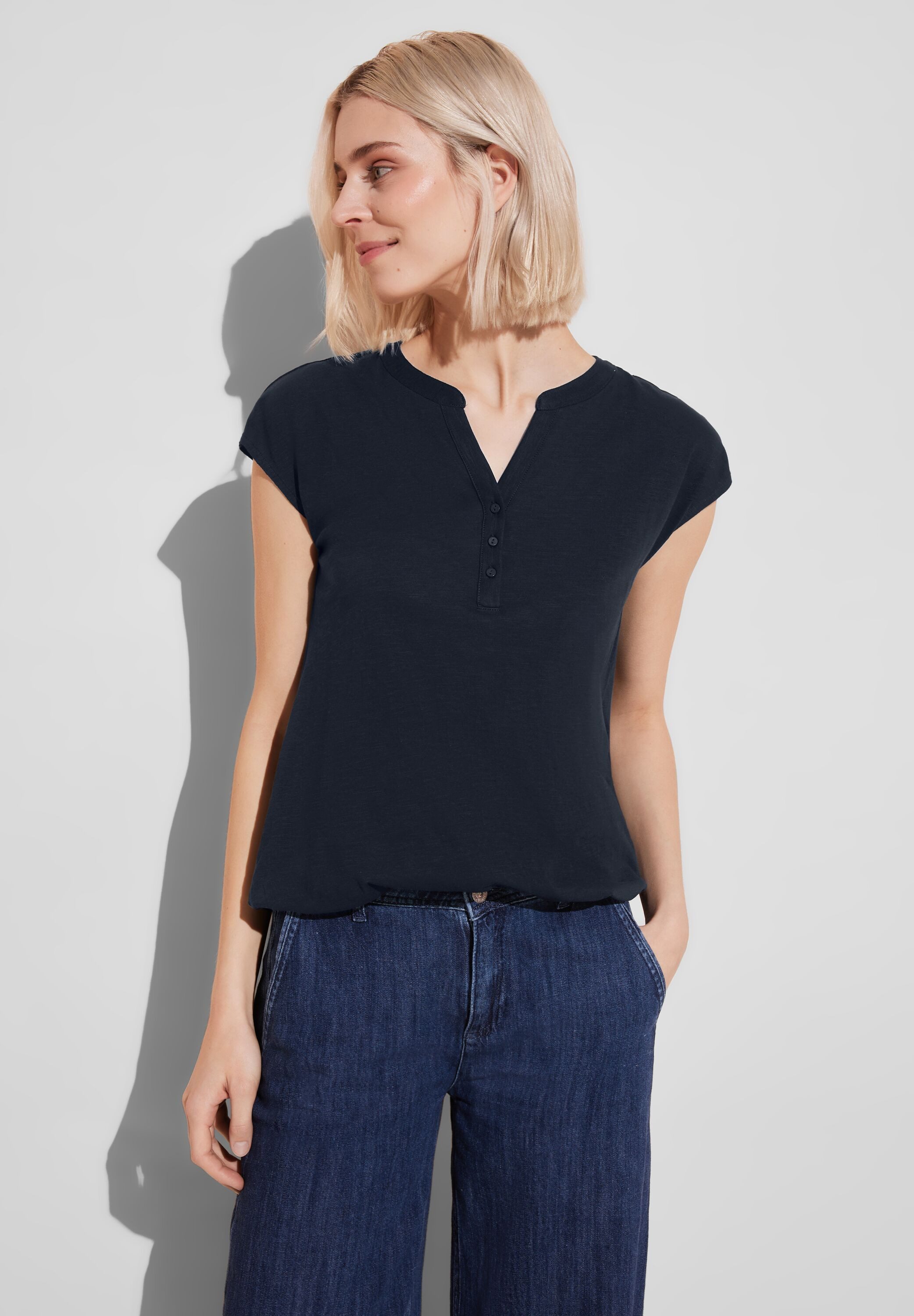 T-Shirt Donna Street One In Cotone - Basic A Maniche Corte - Casual Chic - 3