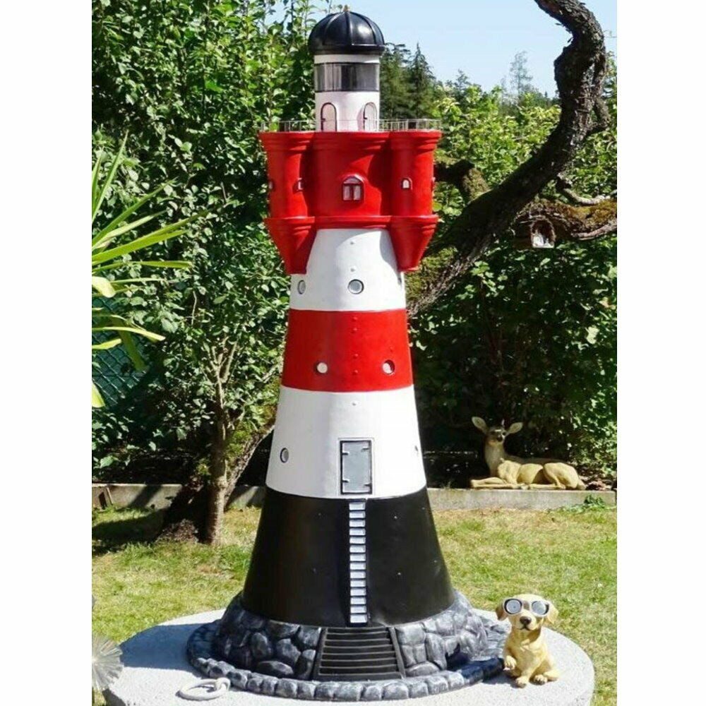 DEKO VERTRIEB BAYERN Gartenfigur XXL Leuchtturm günstig online kaufen