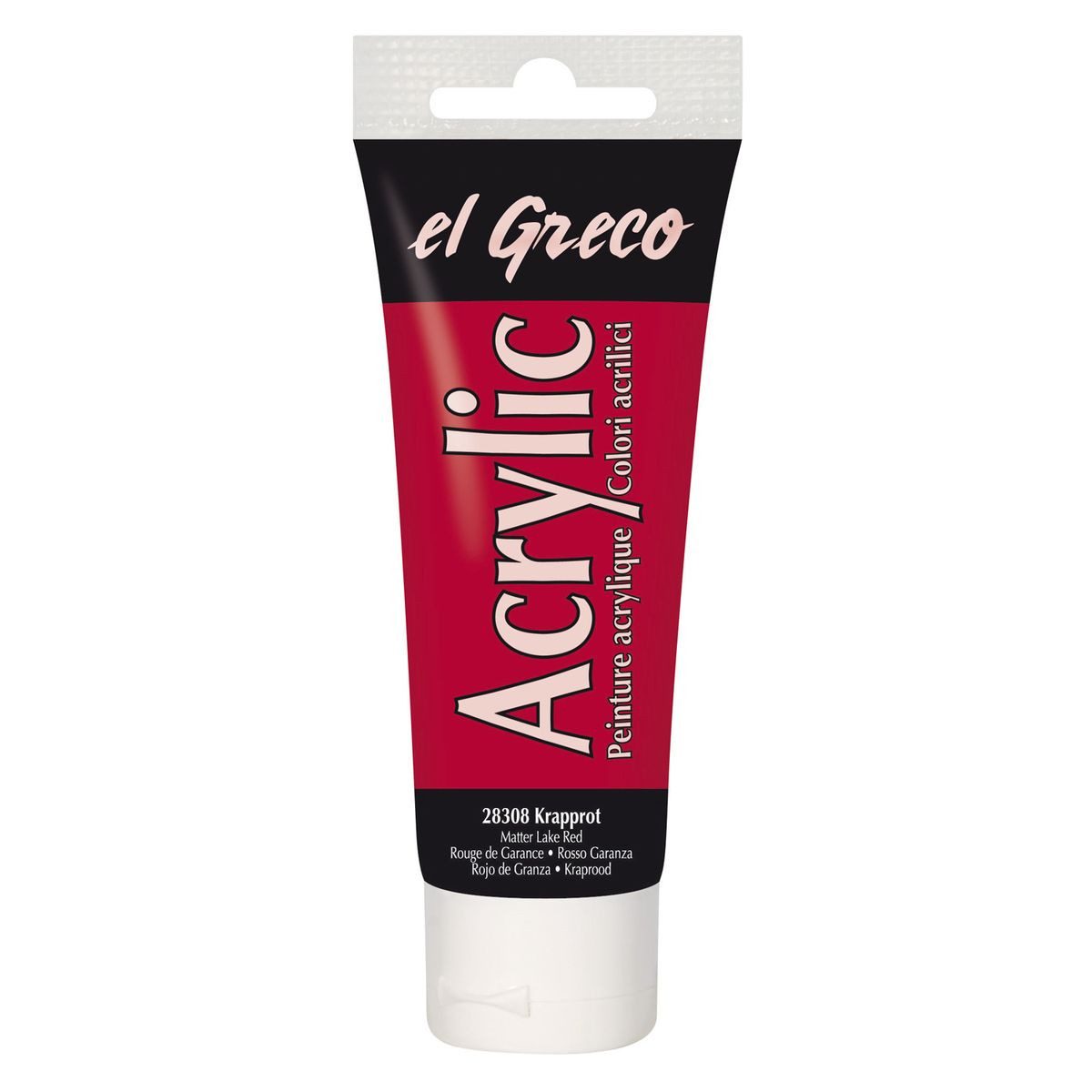 C. KREUL Acrylfarbe KREUL Acrylfarbe eL Greco krapprot 75ml Tube