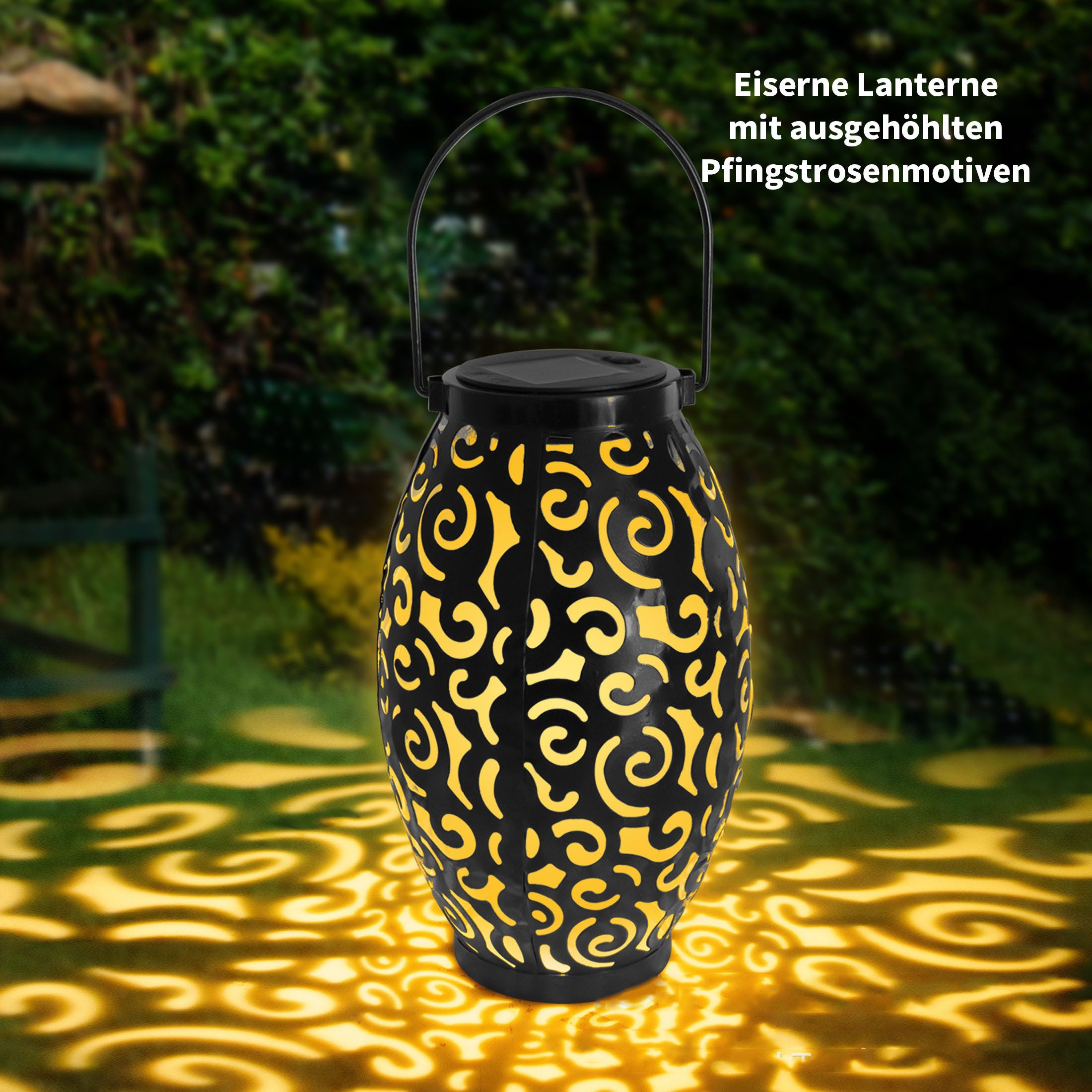 YINDN LED Solarleuchte 2er Set Solarlaterne günstig online kaufen