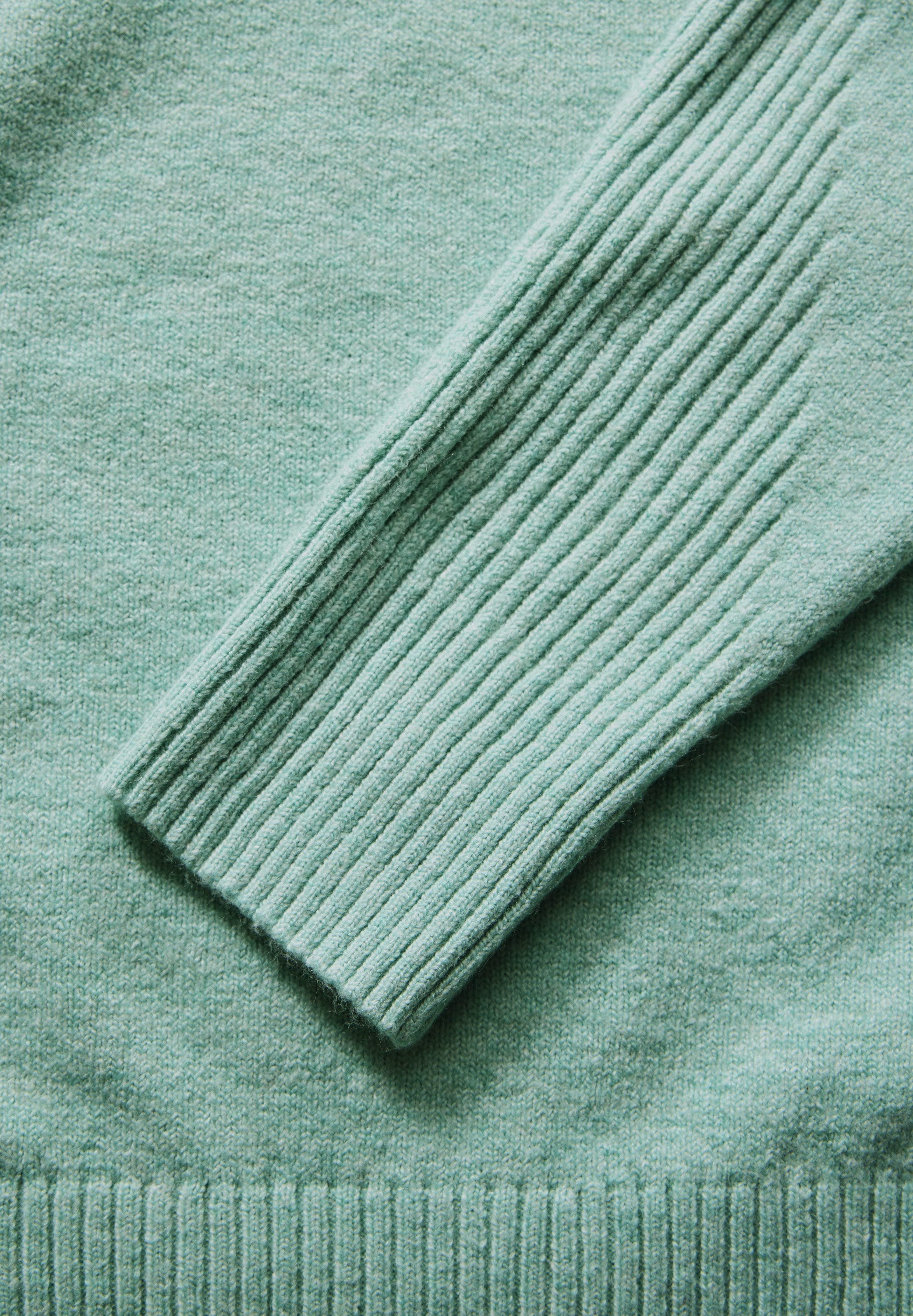 STREET ONE Strickpullover mit Stehkragen