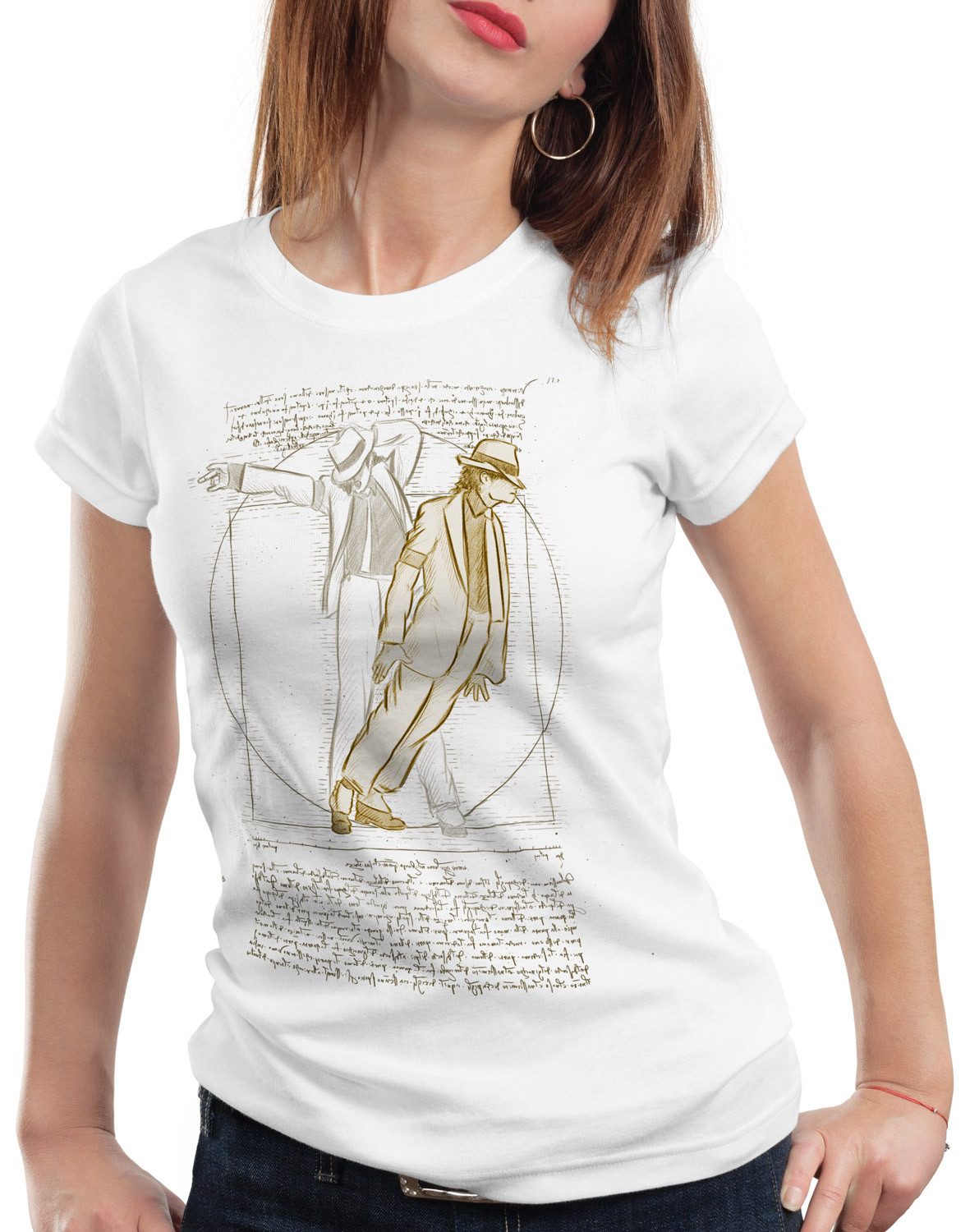 style3 T-Shirt Vitruvianischer Pop King jackson günstig online kaufen