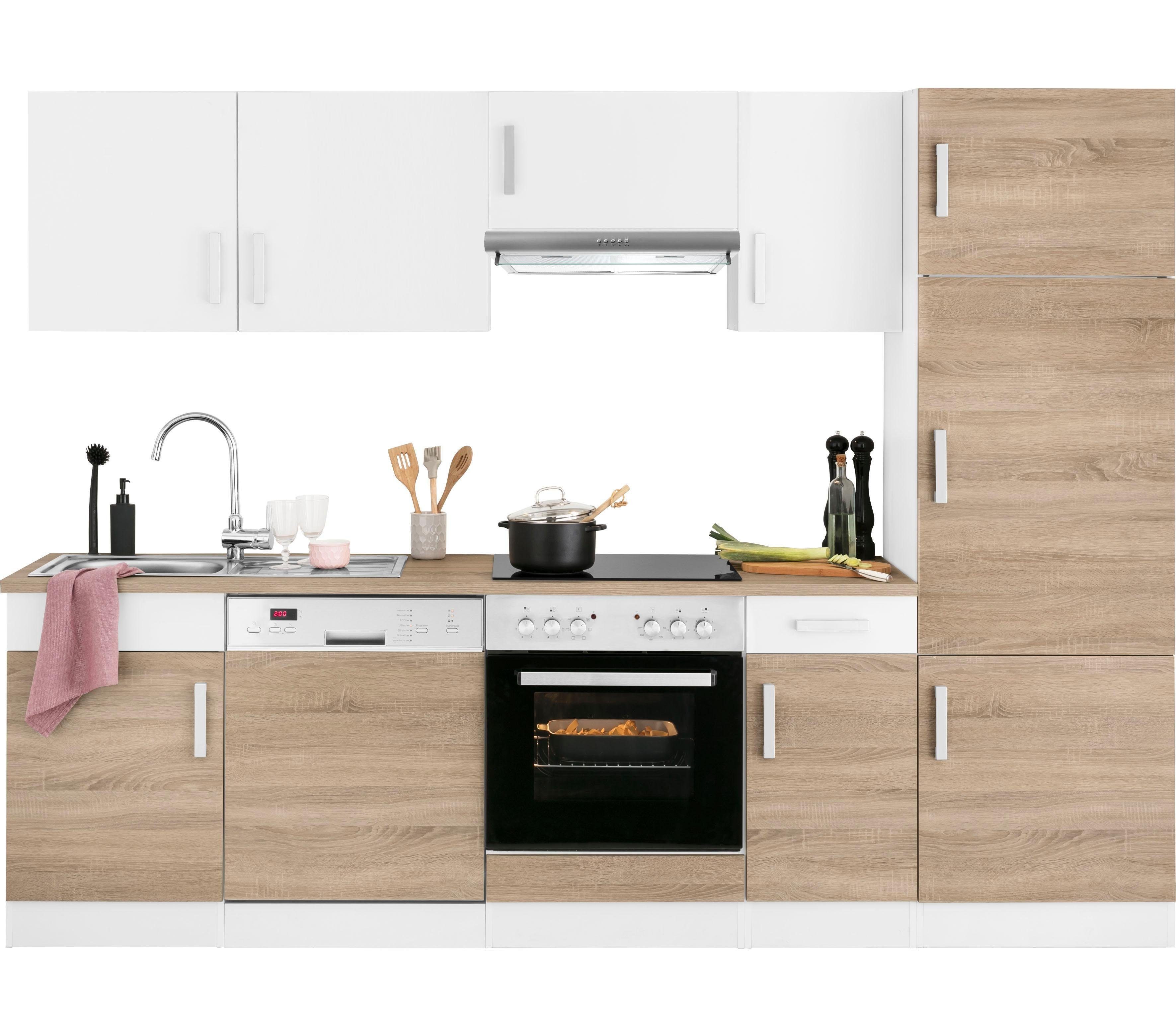 KOCHSTATION Küchenzeile KS-Gera, Breite 270 cm, günstig online kaufen