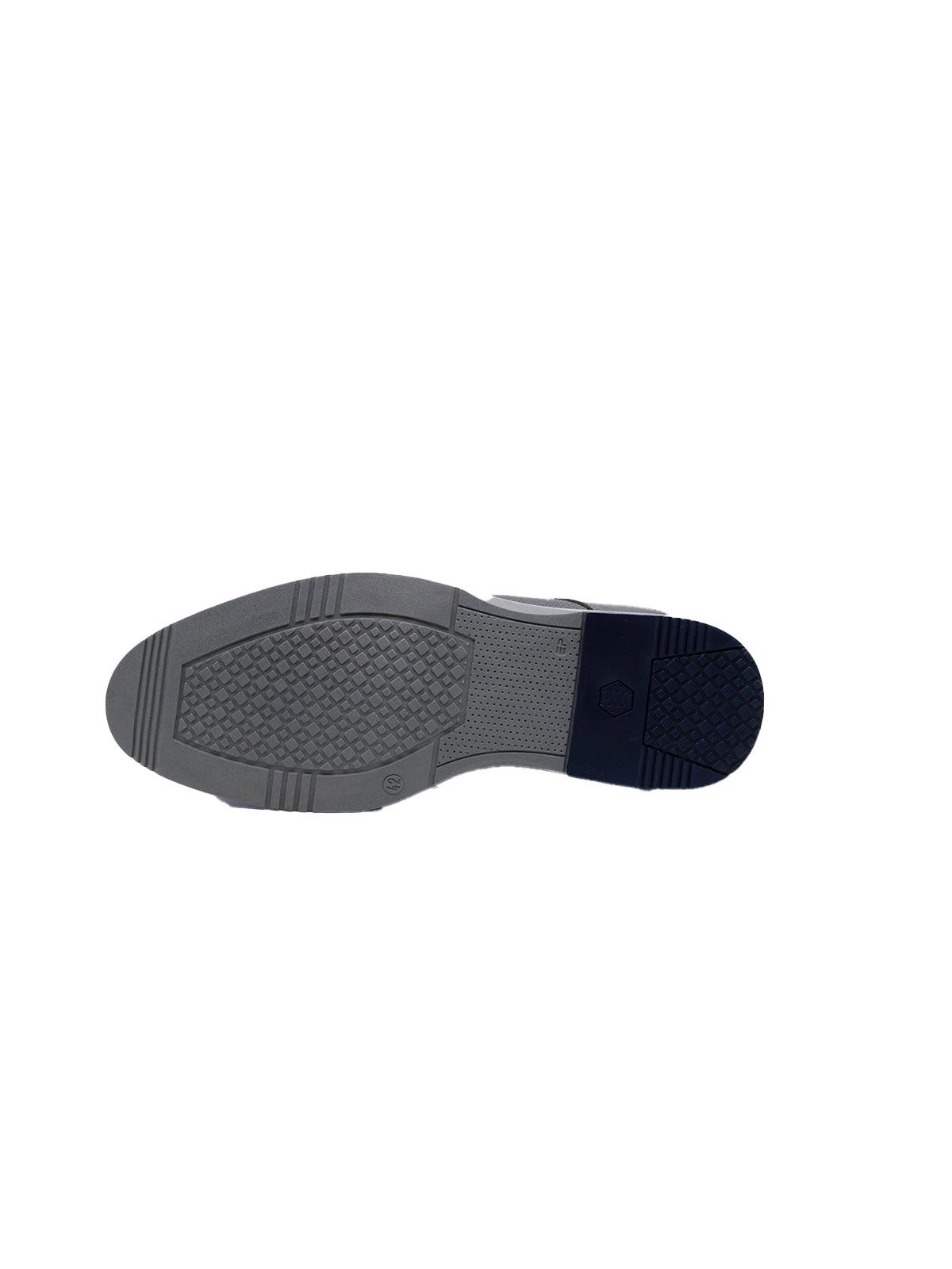 Engbers Herren Boots aus Leder, Grau Stiefelette