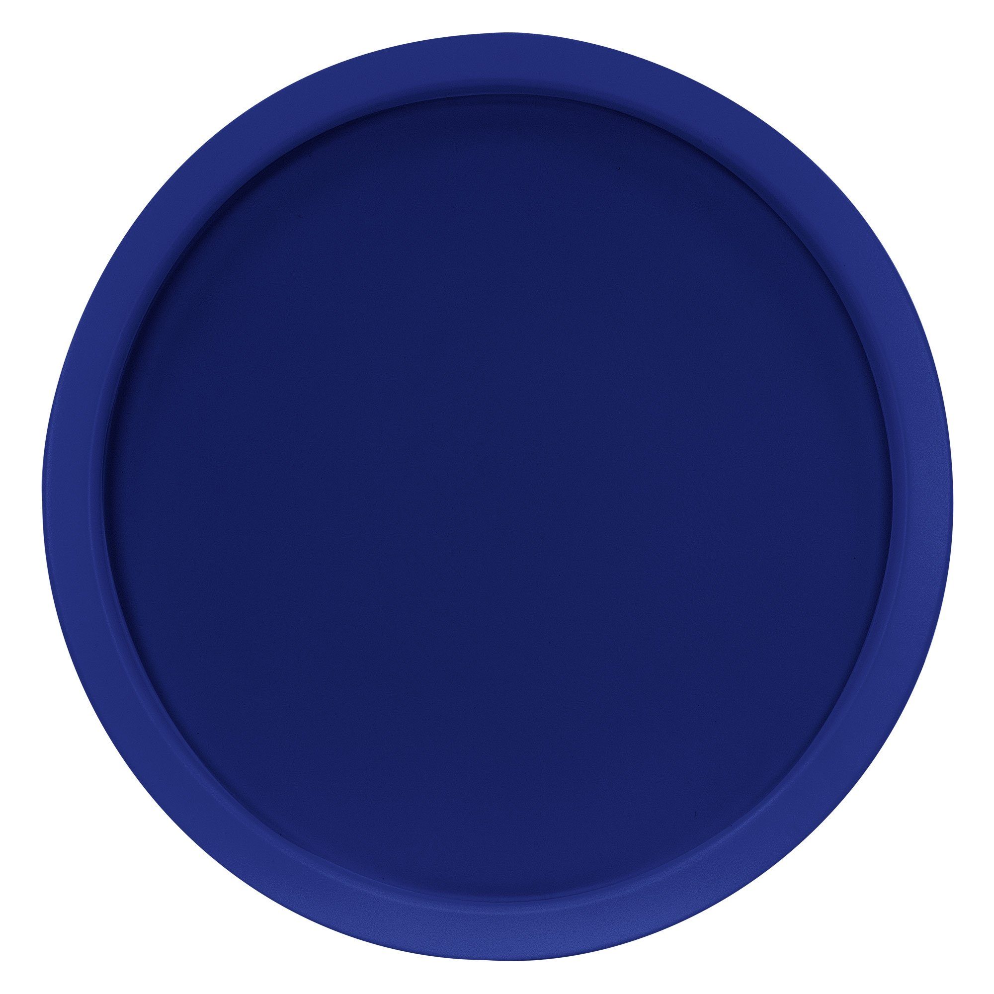 abnehmbares Blau Beistelltisch Sofatisch Rund Wohnzimmertisch Beistelltisch ML-DESIGN Ø43x52cm Kaffeetisch, klappbar Couchtisch Tablett Metall stabil