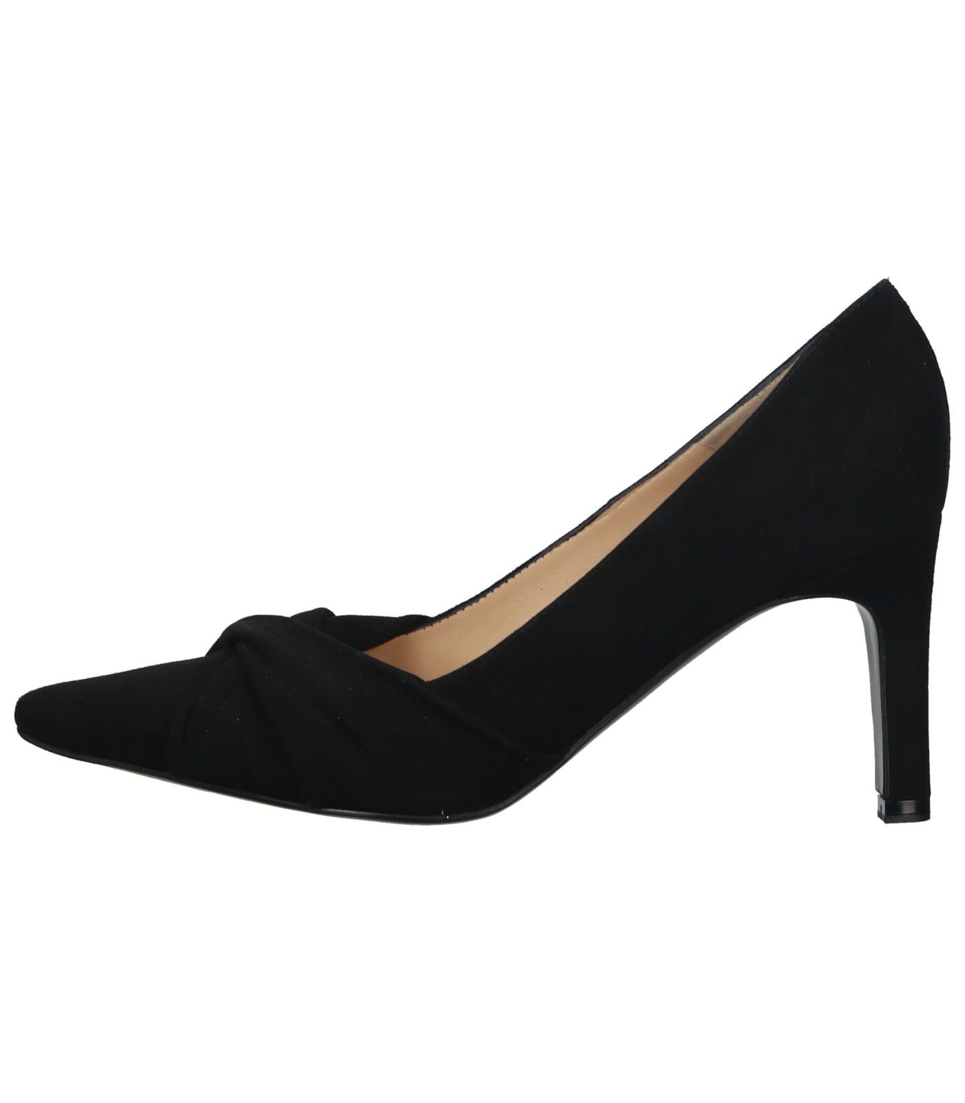 Peter Kaiser Pumps Veloursleder High-Heel-Pumps Schwarz