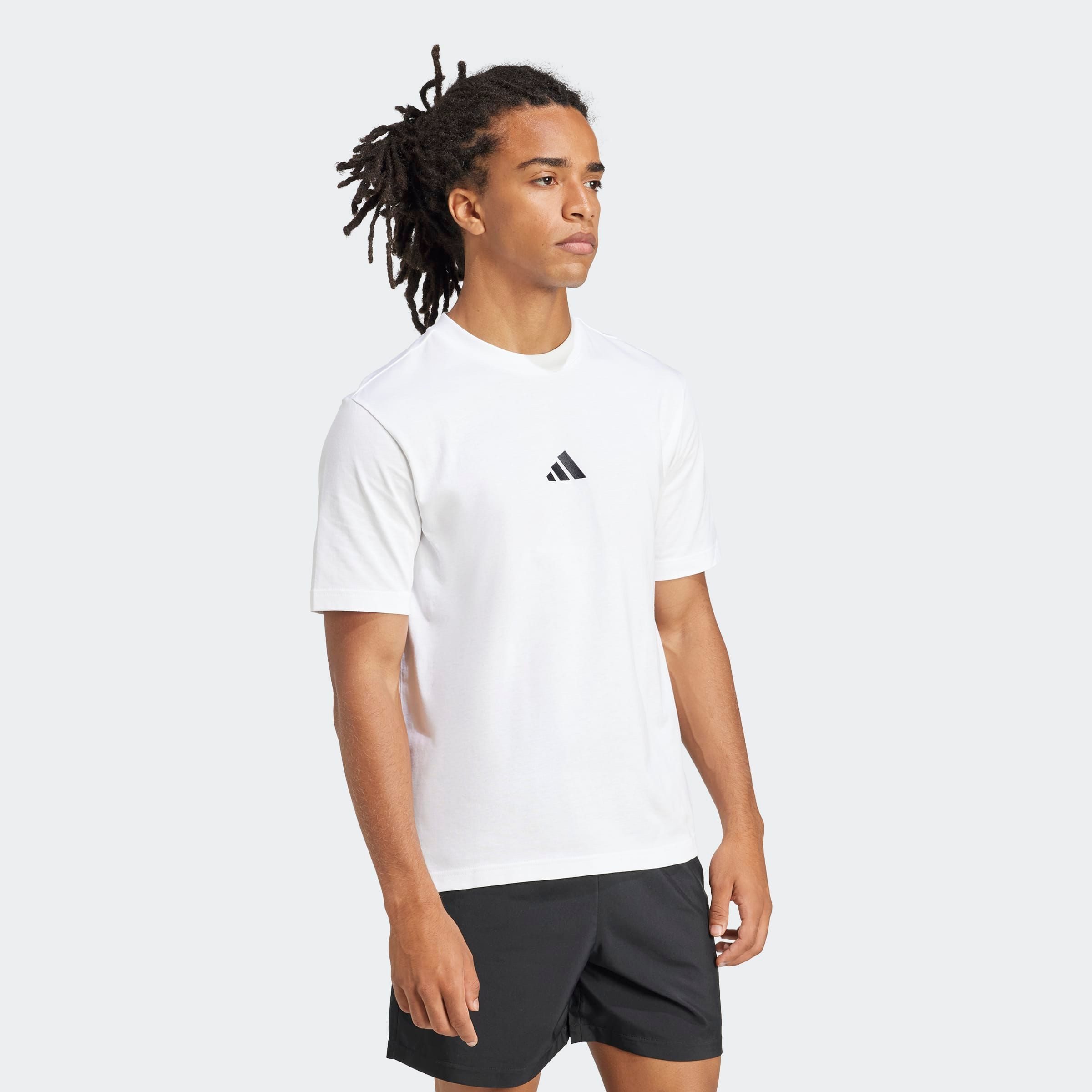 adidas Sportswear T-Shirt M SL SJ T sportliches Kurzarmshirt, mit Rundhalsa günstig online kaufen