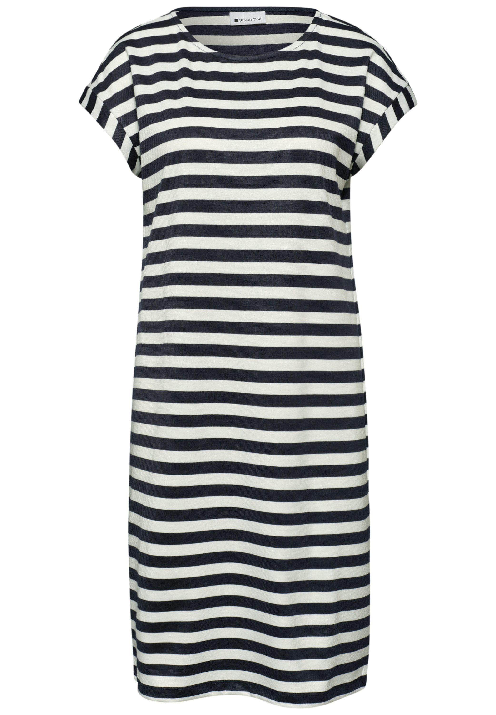 STREET ONE Jerseykleid im Streifendesign