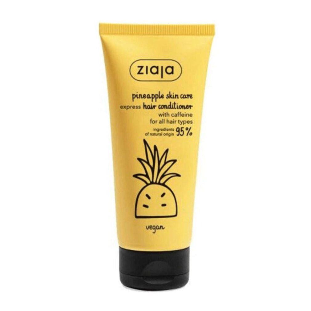 Ziaja Haarspülung Pineapple Haut Care Express Haarspülung mit Koffein, 100 ml
