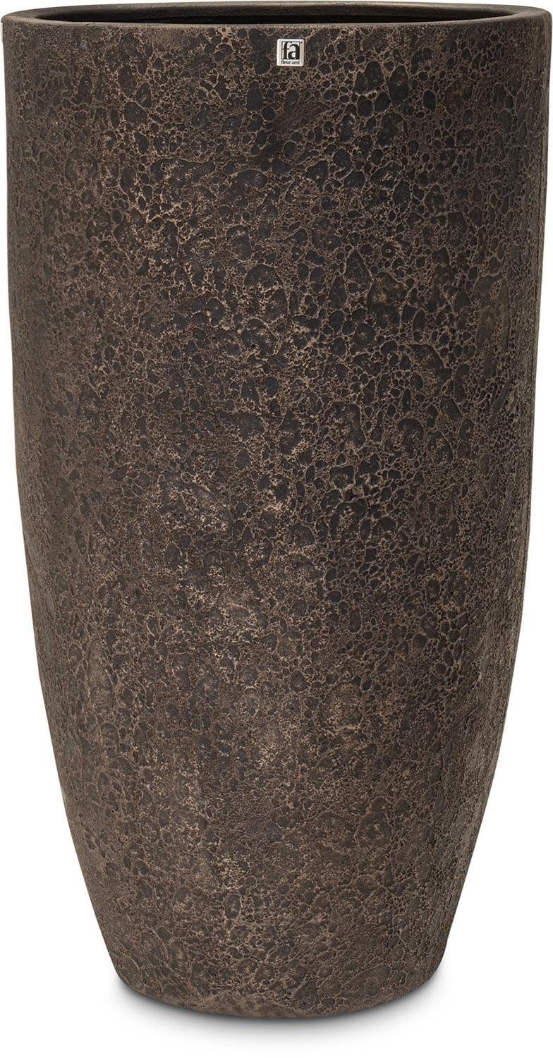 Höhe bronze Pflanzkübel Bodenvase, Ø ami XL patina mit cm, cm, patina bronze 103 fleur Lava 56