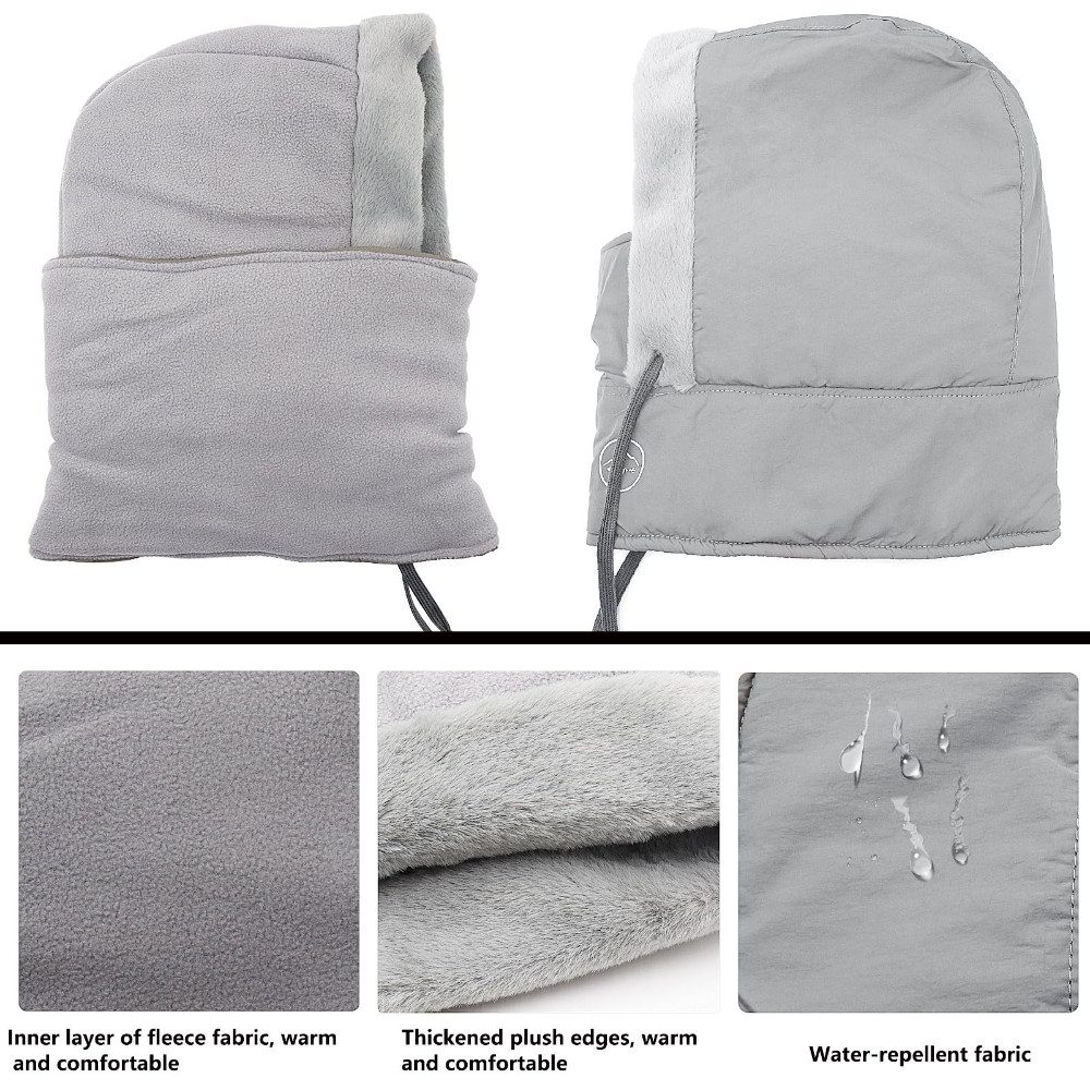 Blusmart Sturmhaube Winter Plüsch Warme Mütze günstig online kaufen