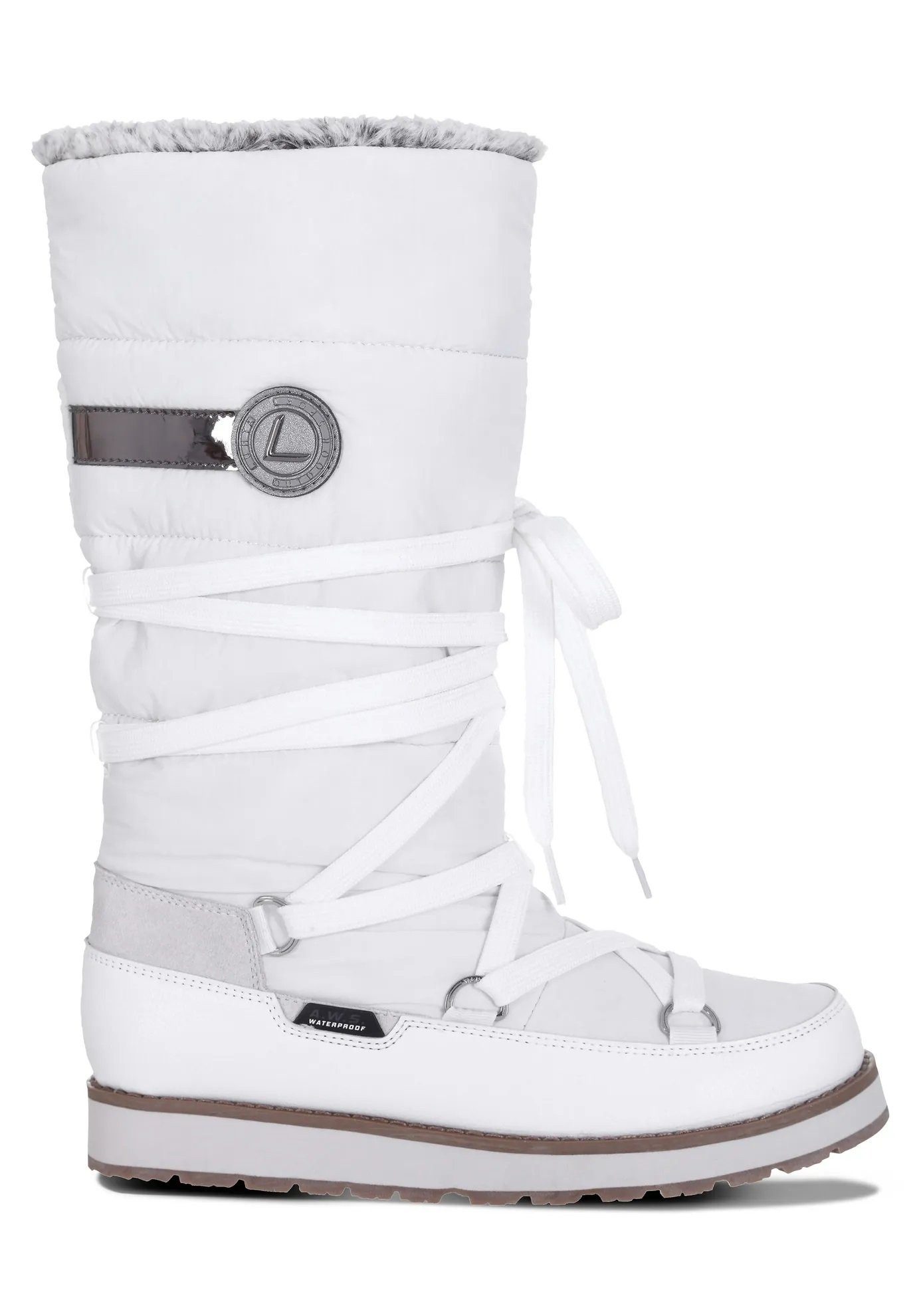 Luhta Tahtova (gefüttert, wasserdicht) weiss Damen Winterstiefel