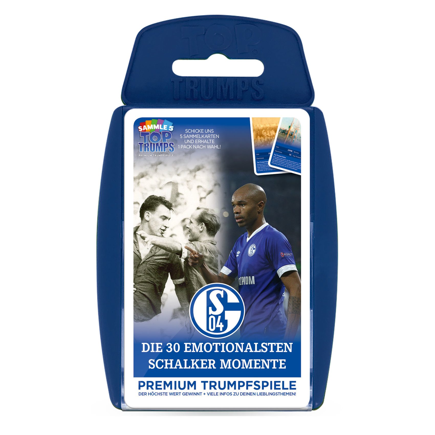 Winning Moves Spiel Top Trumps FC Schalke 04 Die emotionalsten Momente, Quartett