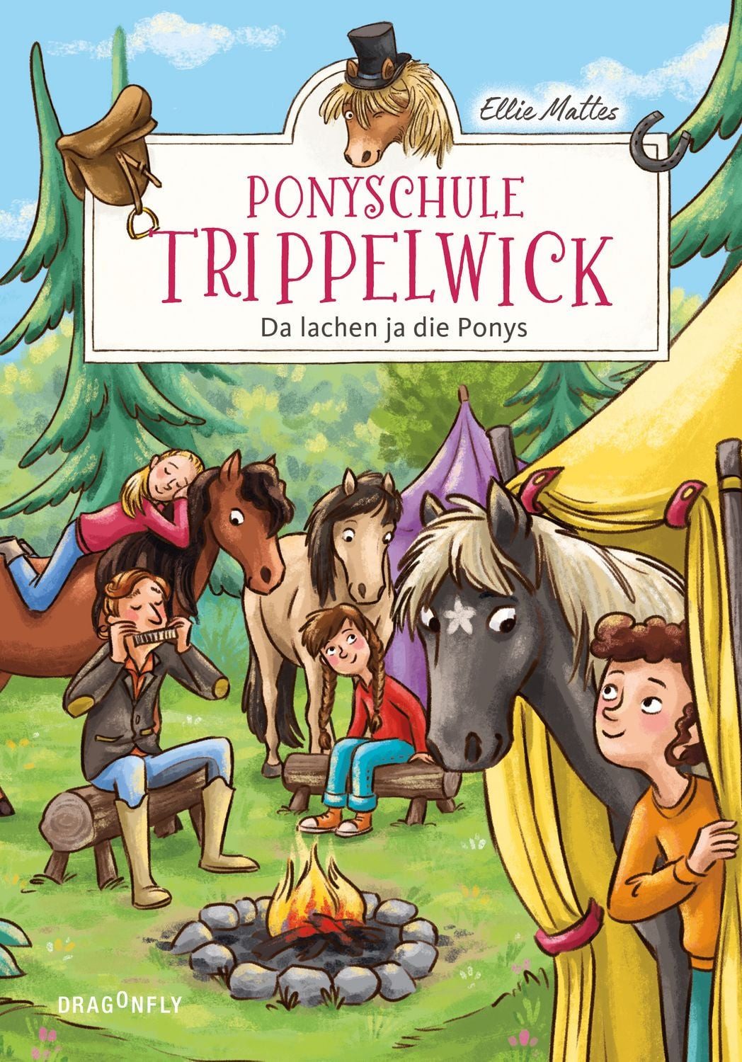 Ponyschule Trippelwick – Da lachen ja die Ponys Eine Pferdebuch-Reihe / Ellie Mattes, X