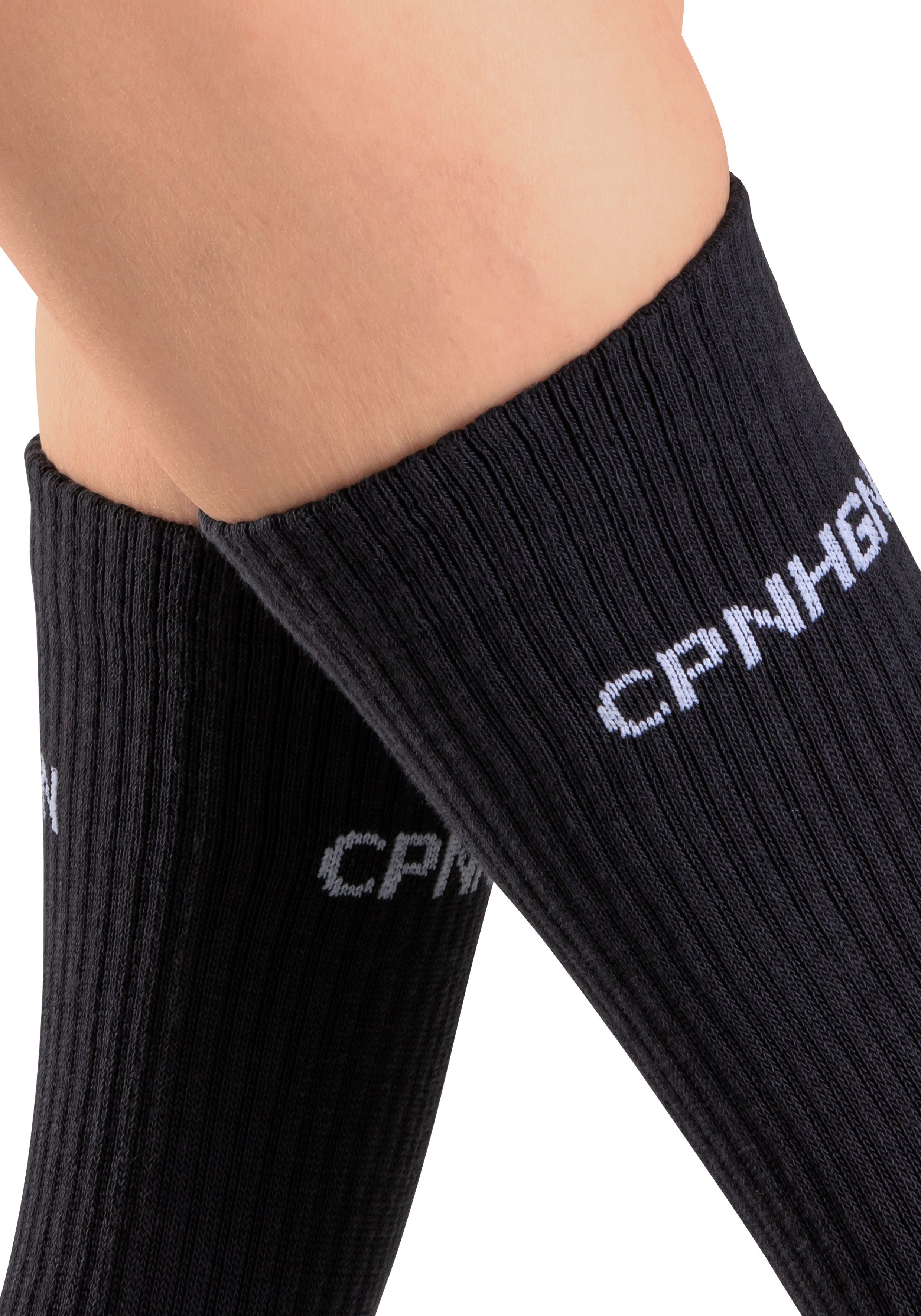 Copenhagen Studios Tennissocken (Packung, 3-Paar) mit Halbfußfrottee