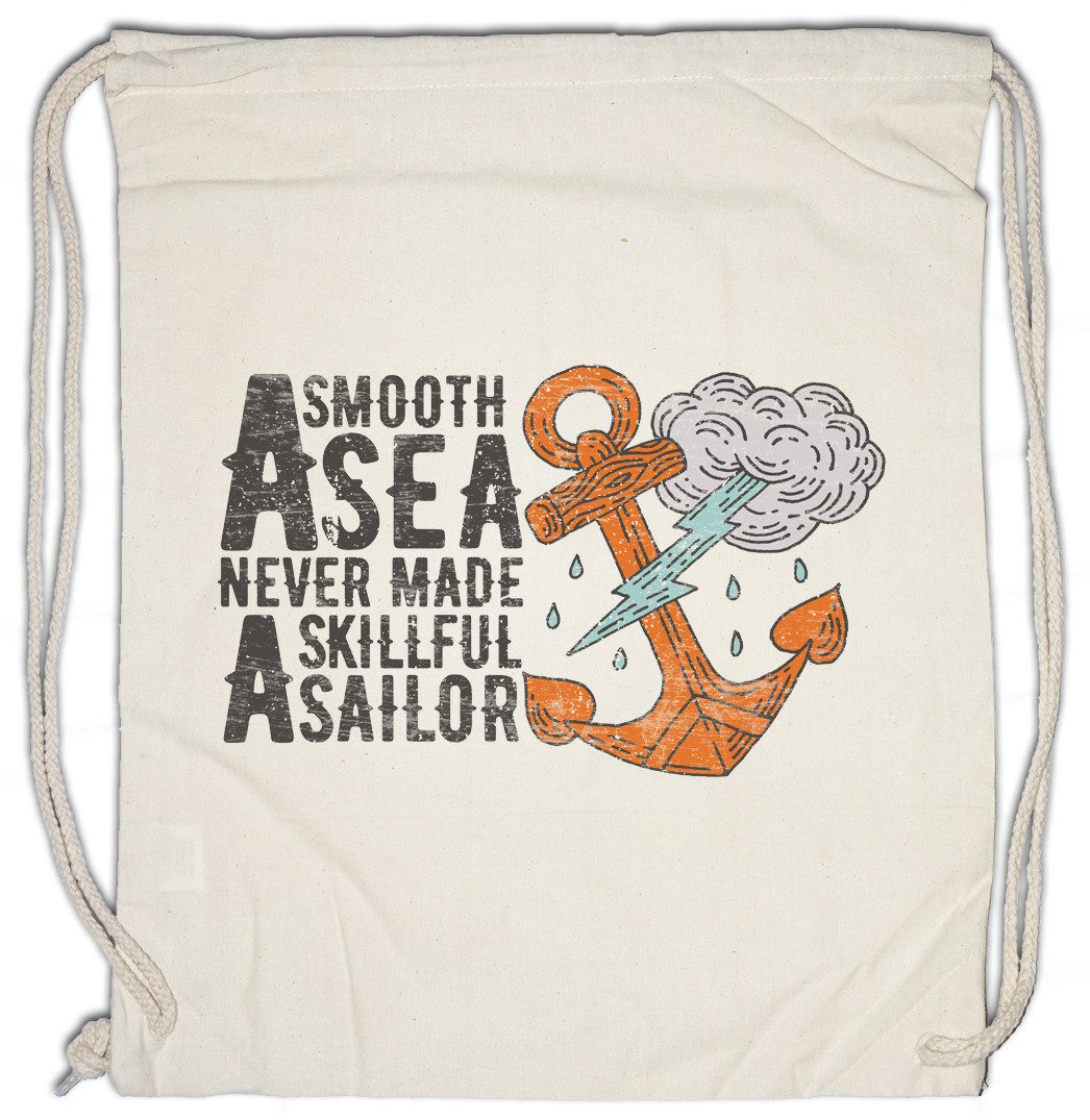 Turnbeutel A Smooth Sea Anchor Turnbeutel Anker Sailor Tattoo Segler Segeln