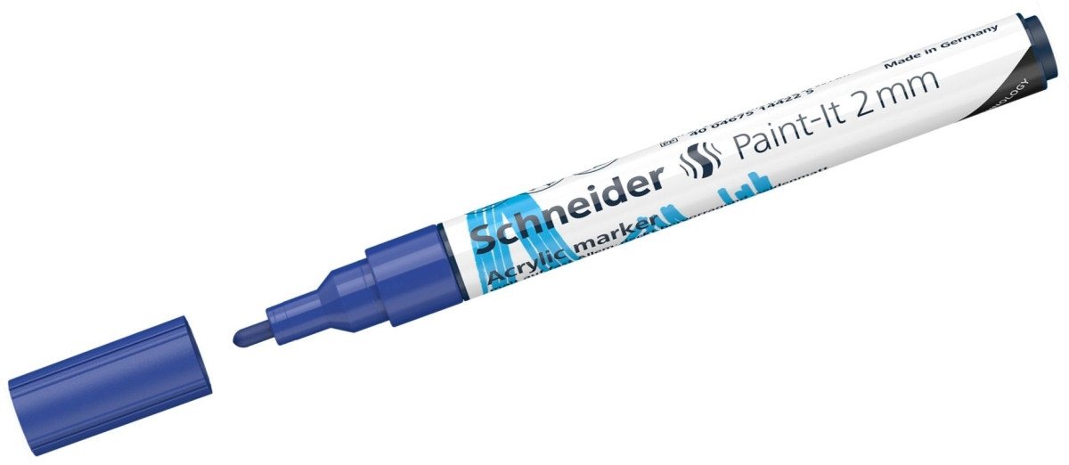 Thumbnail - SCHNEIDER Permanentmarker Acrylmarker Paint-It 310 2mm blau.
