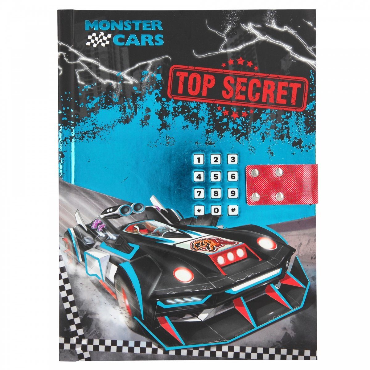 Tagebuch Mit Code Und Sound Für Jungs Depesche Tagebuch Monster Cars Geheimcode Tagebuch mit Sound, Bullet