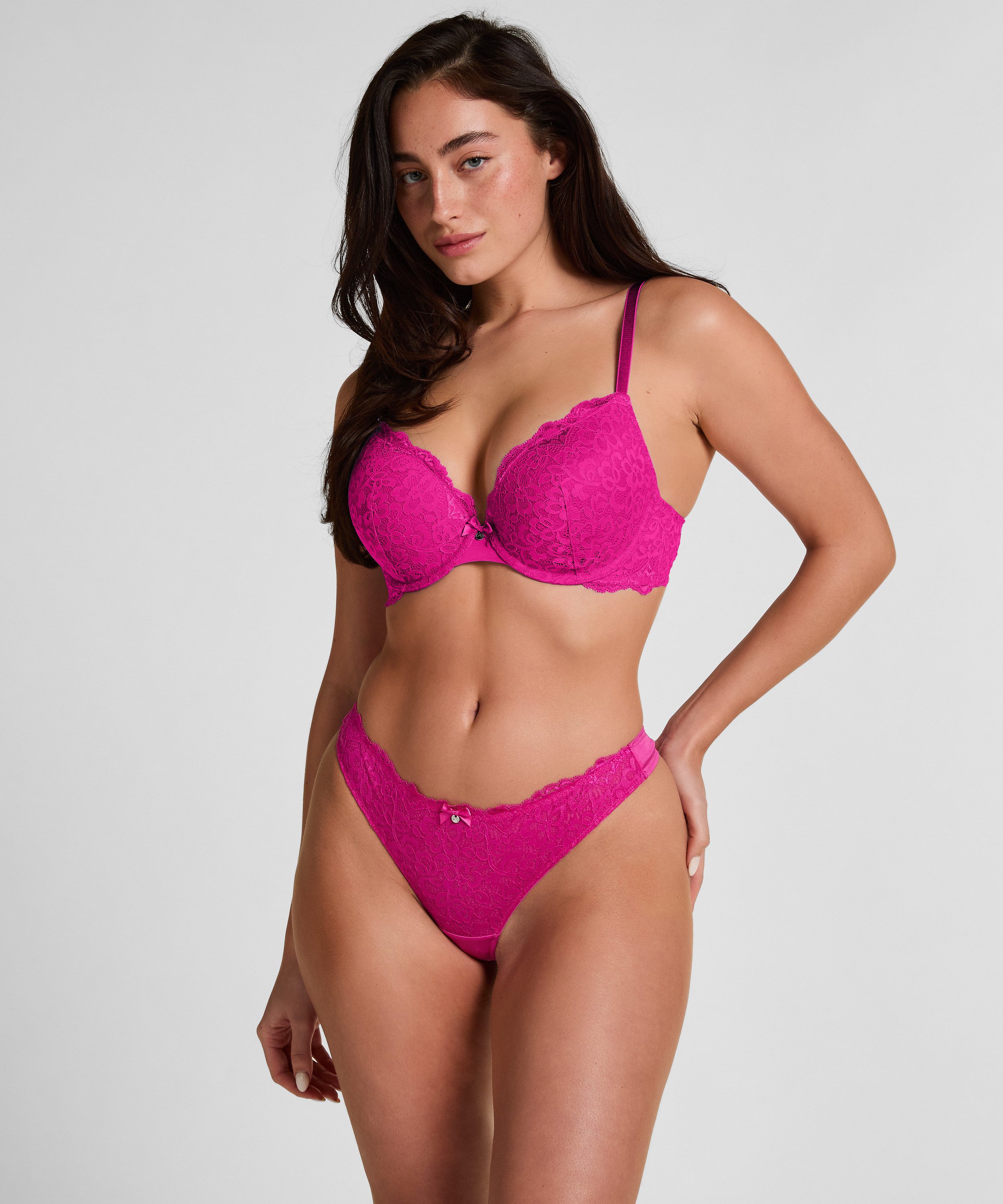 Hunkemöller String Marine Thong