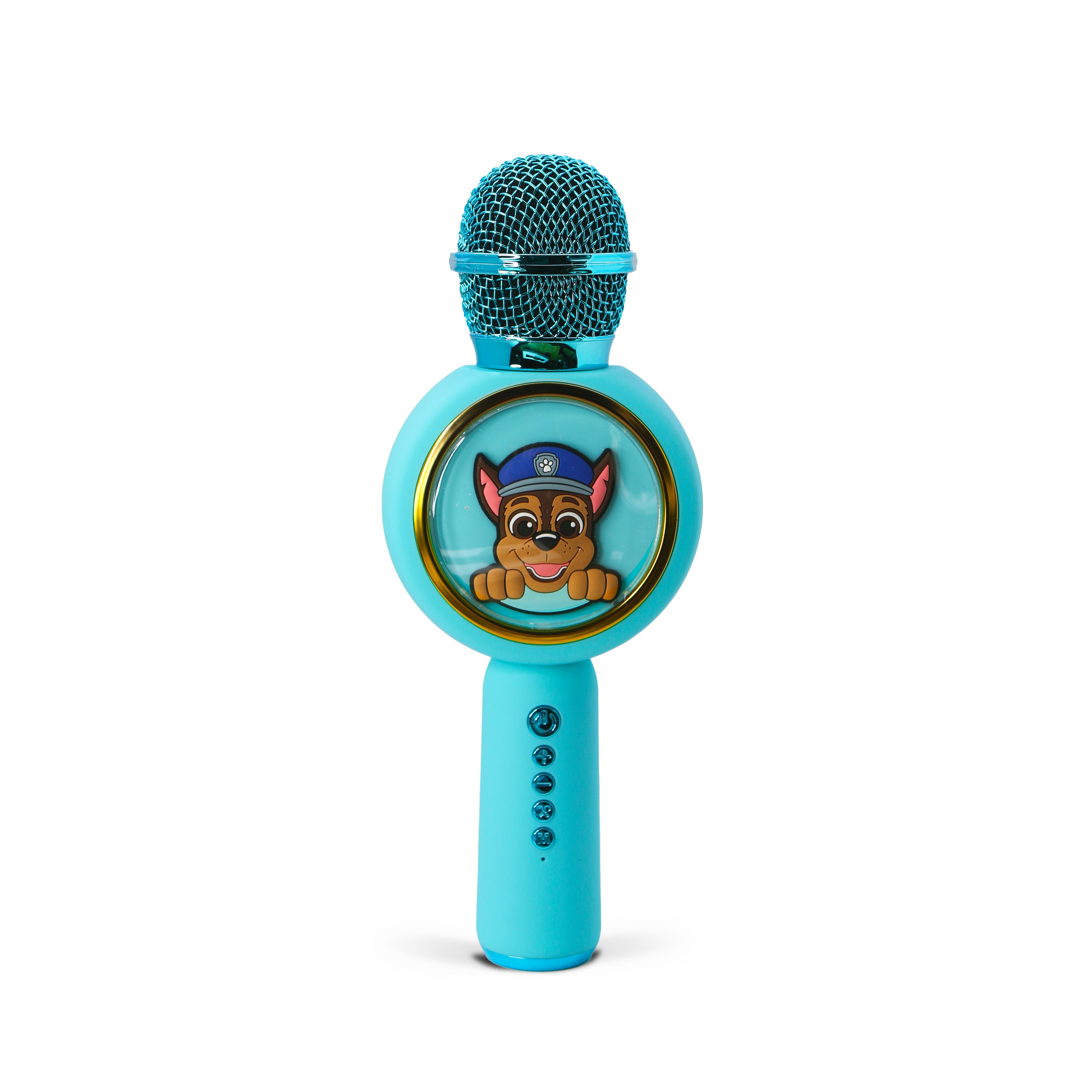 OTL Paw Patrol Chase Karaoke-Mikrofon mit Lautsprecher Karaoke-Maschine
