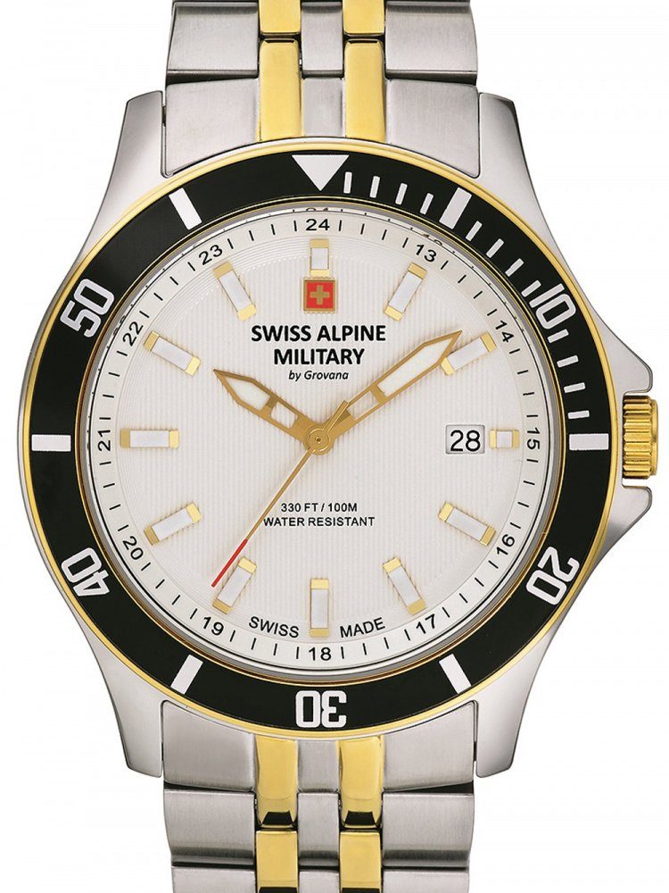 Swiss Alpine Military Quarzuhr Swiss Alpine Military 7022.1142 Herren 42mm 10ATM