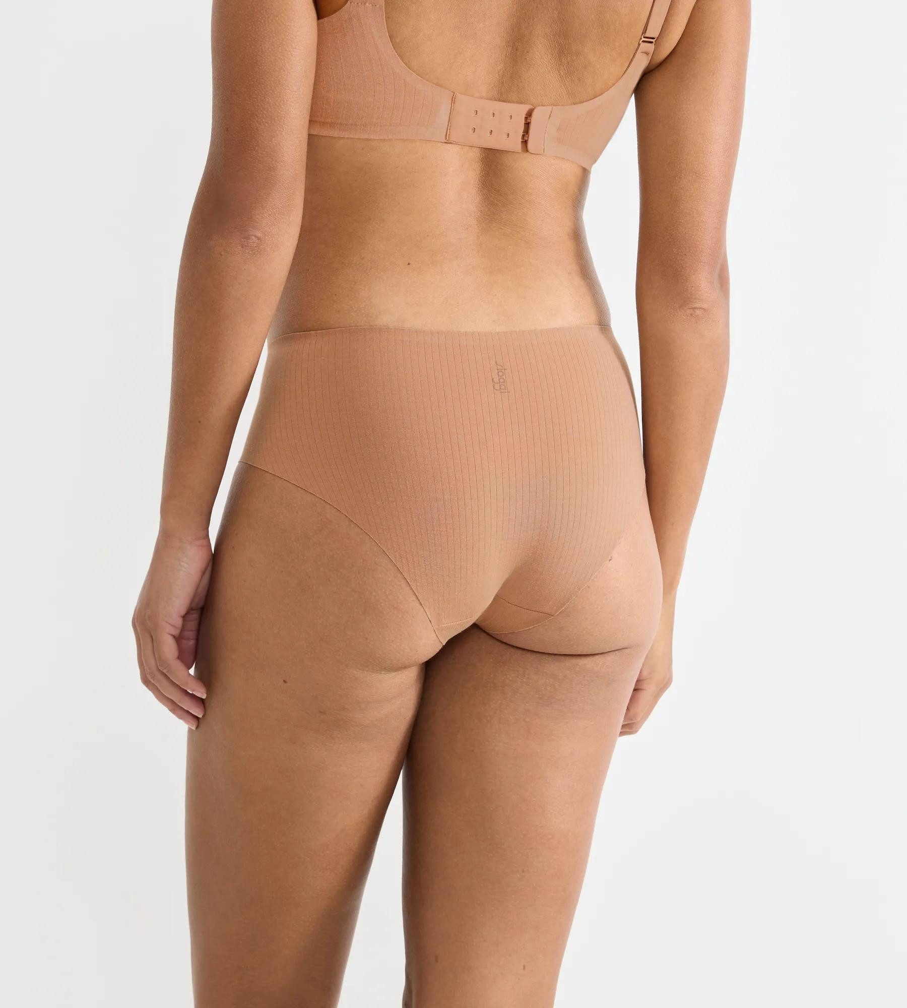 sloggi Hipster ZERO Feel Pure dezenter Streifeneffekt, nahtlos, Stretch