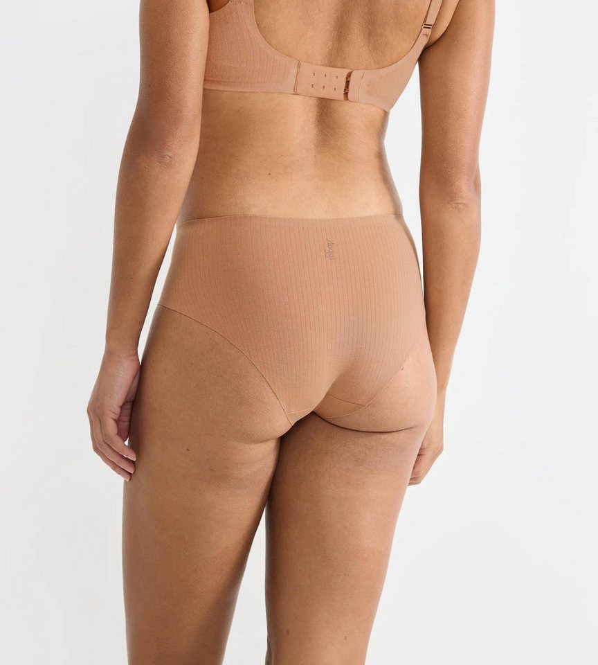 sloggi Hipster ZERO Feel Pure dezenter Streifeneffekt, nahtlos, Stretch