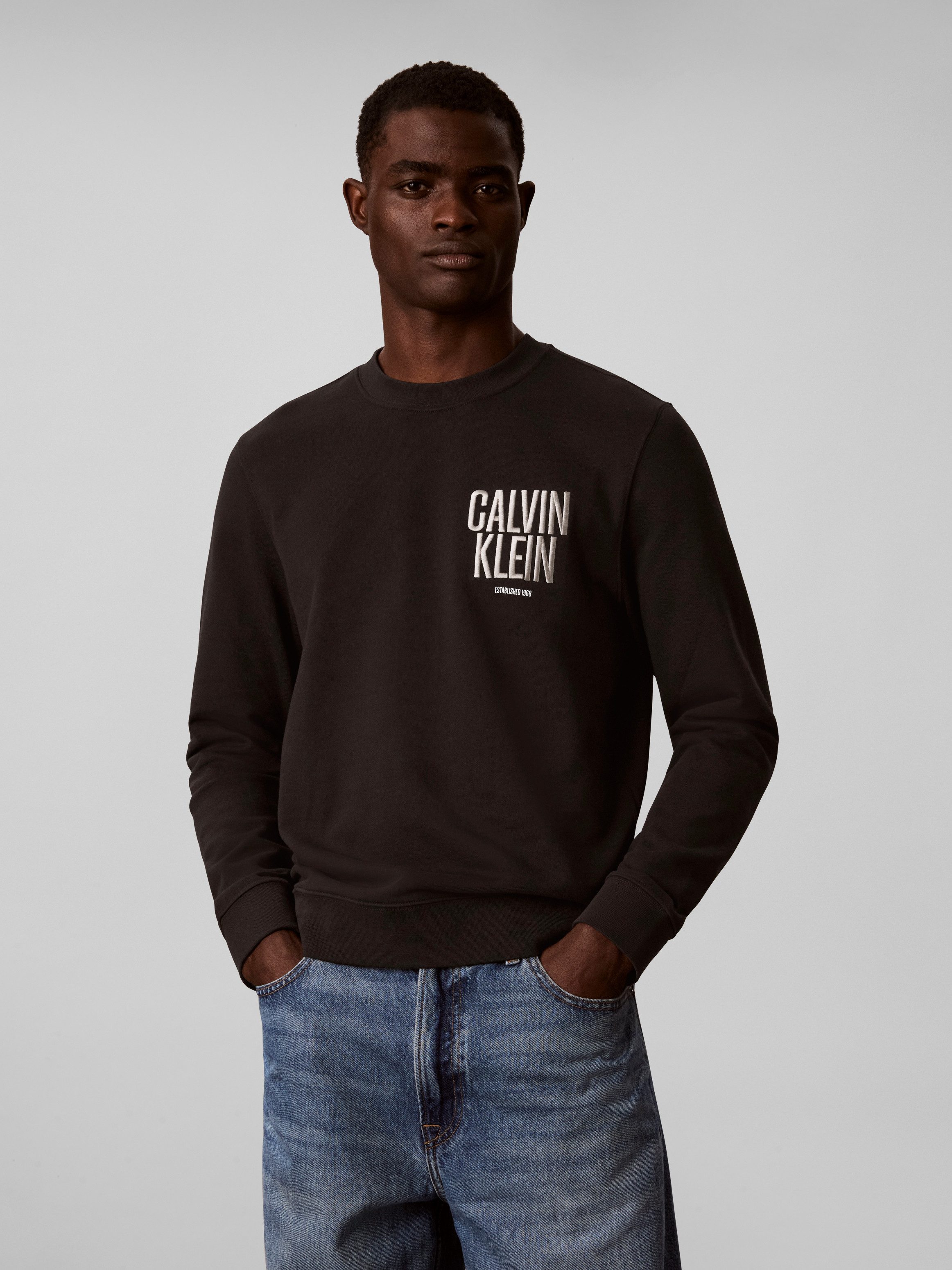Calvin Klein Sweatshirt BOLD CALVIN KLEIN Regular fit mit Markenprint