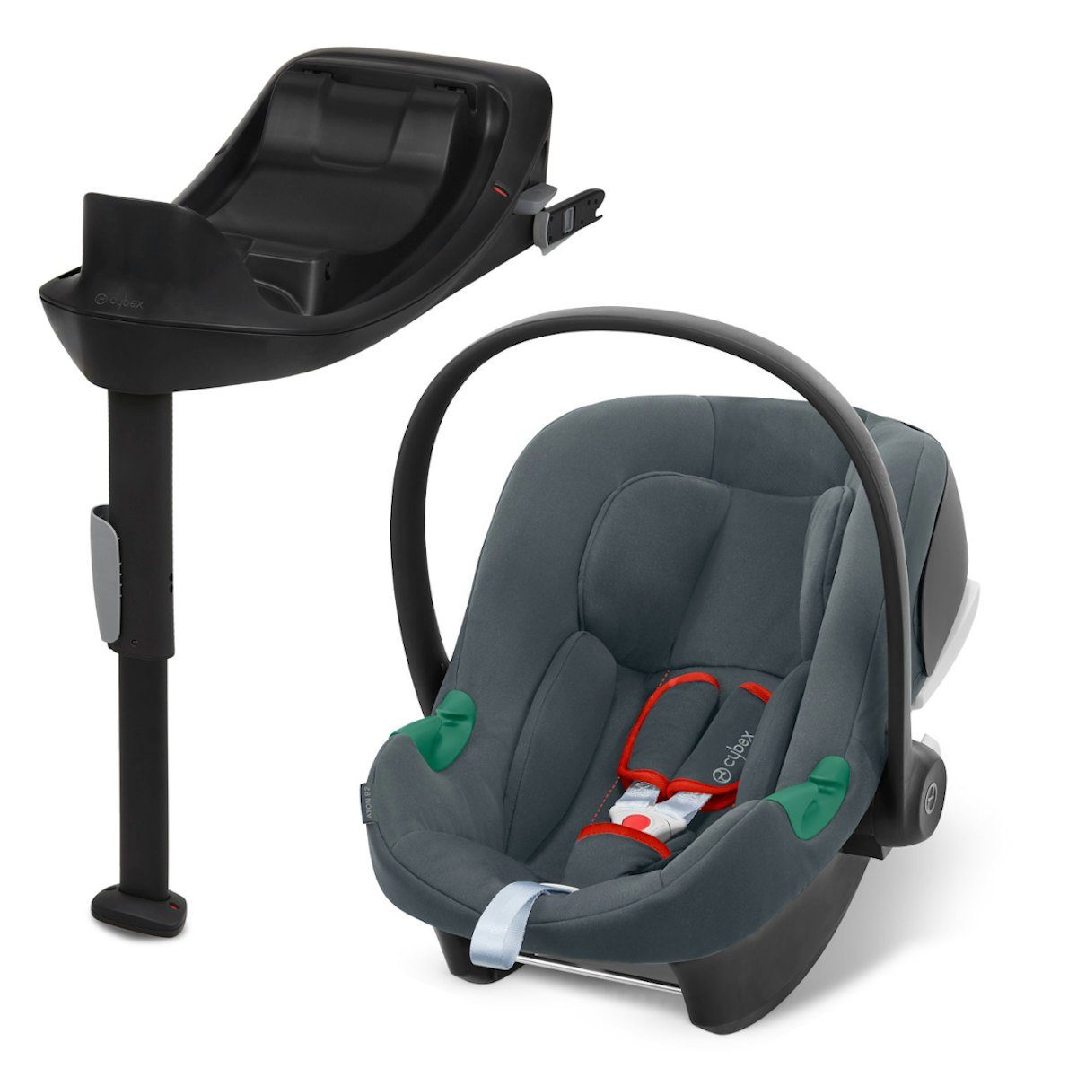 schwarz Baby Jogger City GO i-Size Kinderautositz von der Geburt bis 18 Monate/13 kg 