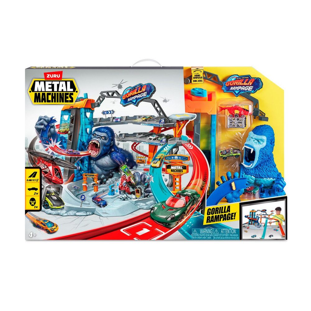 ZURU Spielzeug-Traktor Zuru Metal Machines Rennbahn - Gorilla Rampage günstig online kaufen