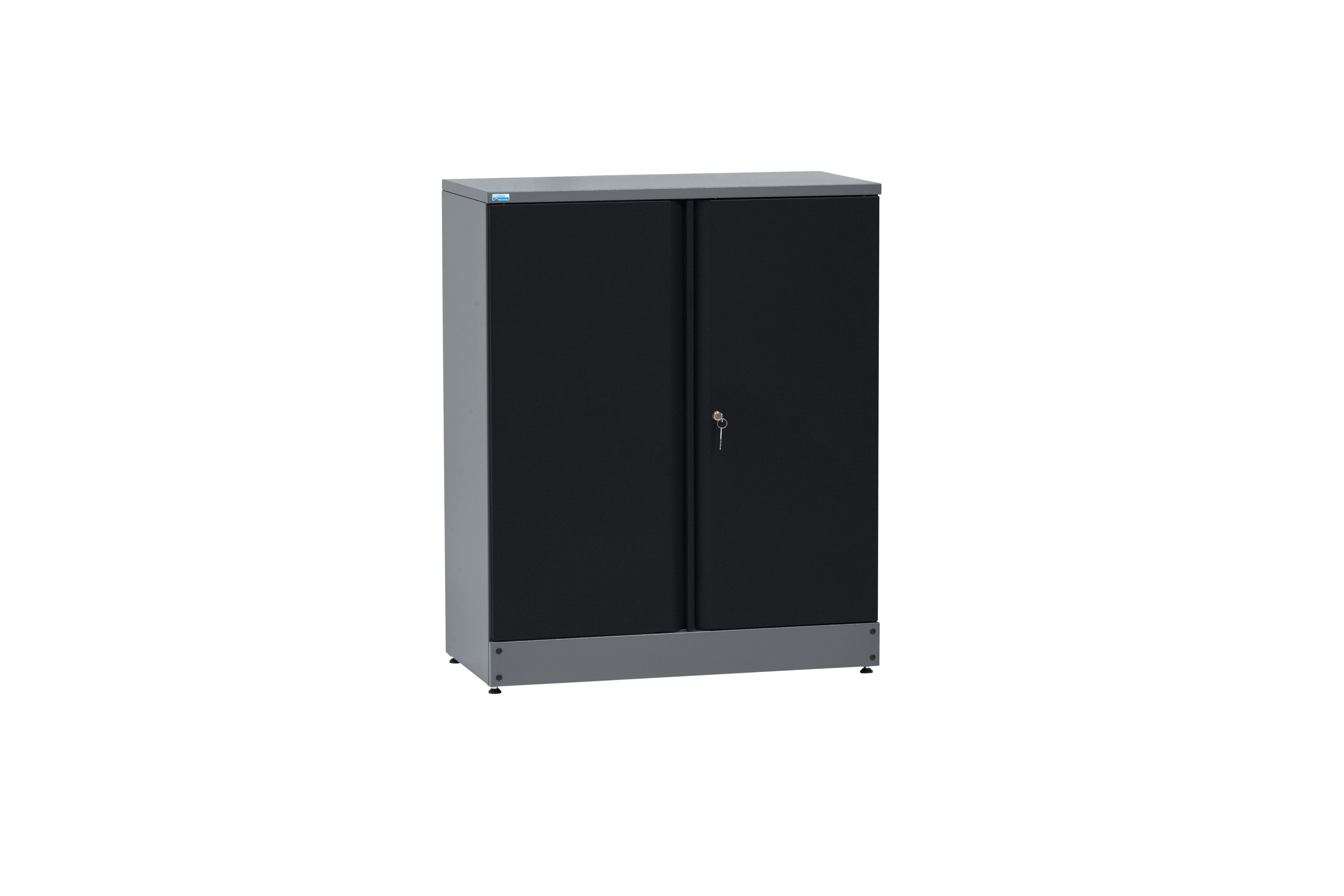KÜPPER Hochschrank 71697, 91x110x45 cm, 2-türig, inkl. 3 Fachböden, ultramarinblau