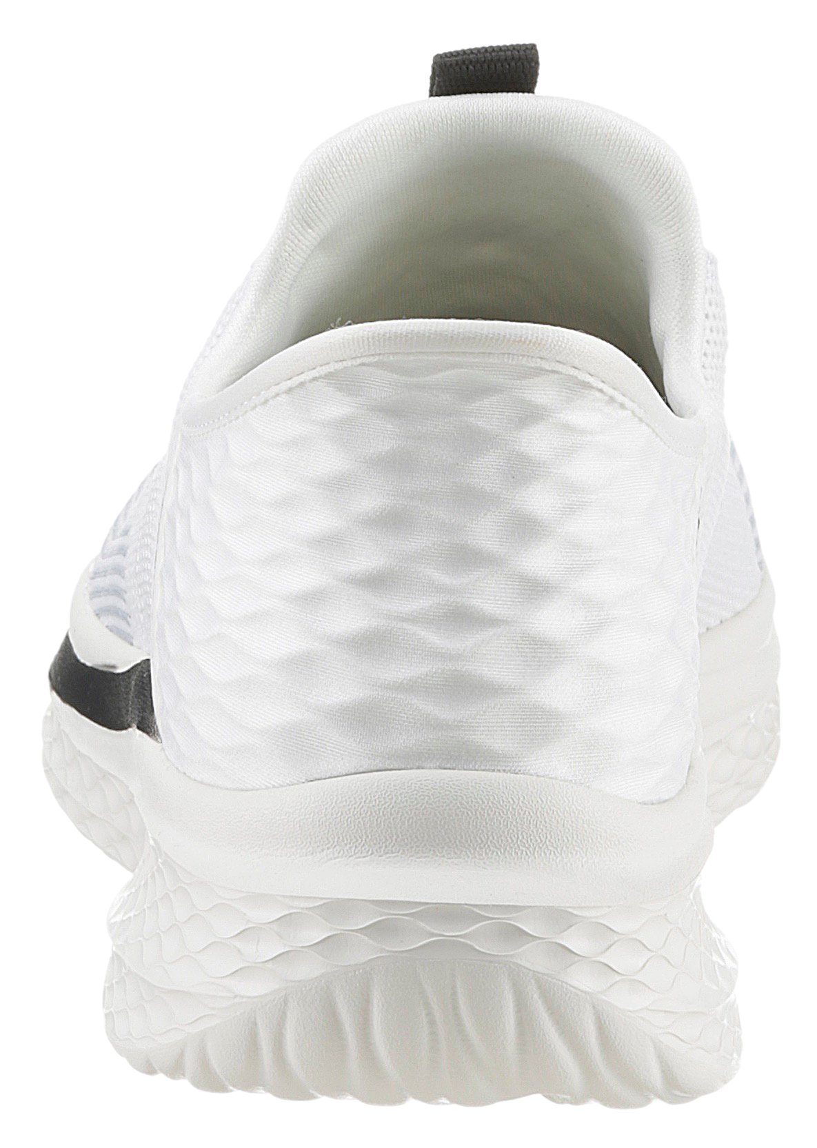 Skechers SLADE-QUINTO Slip-On Sneaker, Slipper, Freizeitschuh mit dezenten Kontrastbesatz