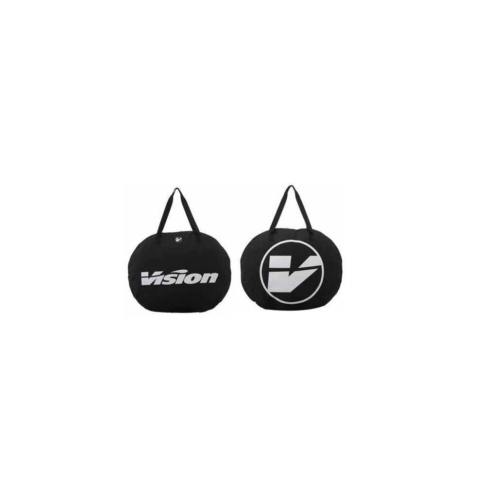 Vision Fahrradtasche Vision Laufradtasche 28 Zoll Schwarz - sicherer Transport für zwei Lau