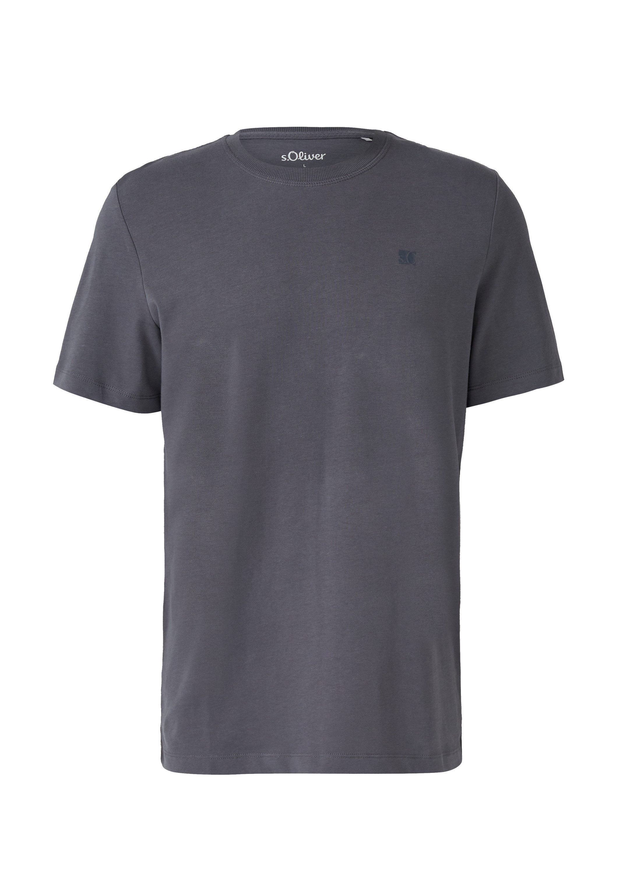 s.Oliver Kurzarmshirt T-Shirt Heavy Jersey T-Shirt günstig online kaufen