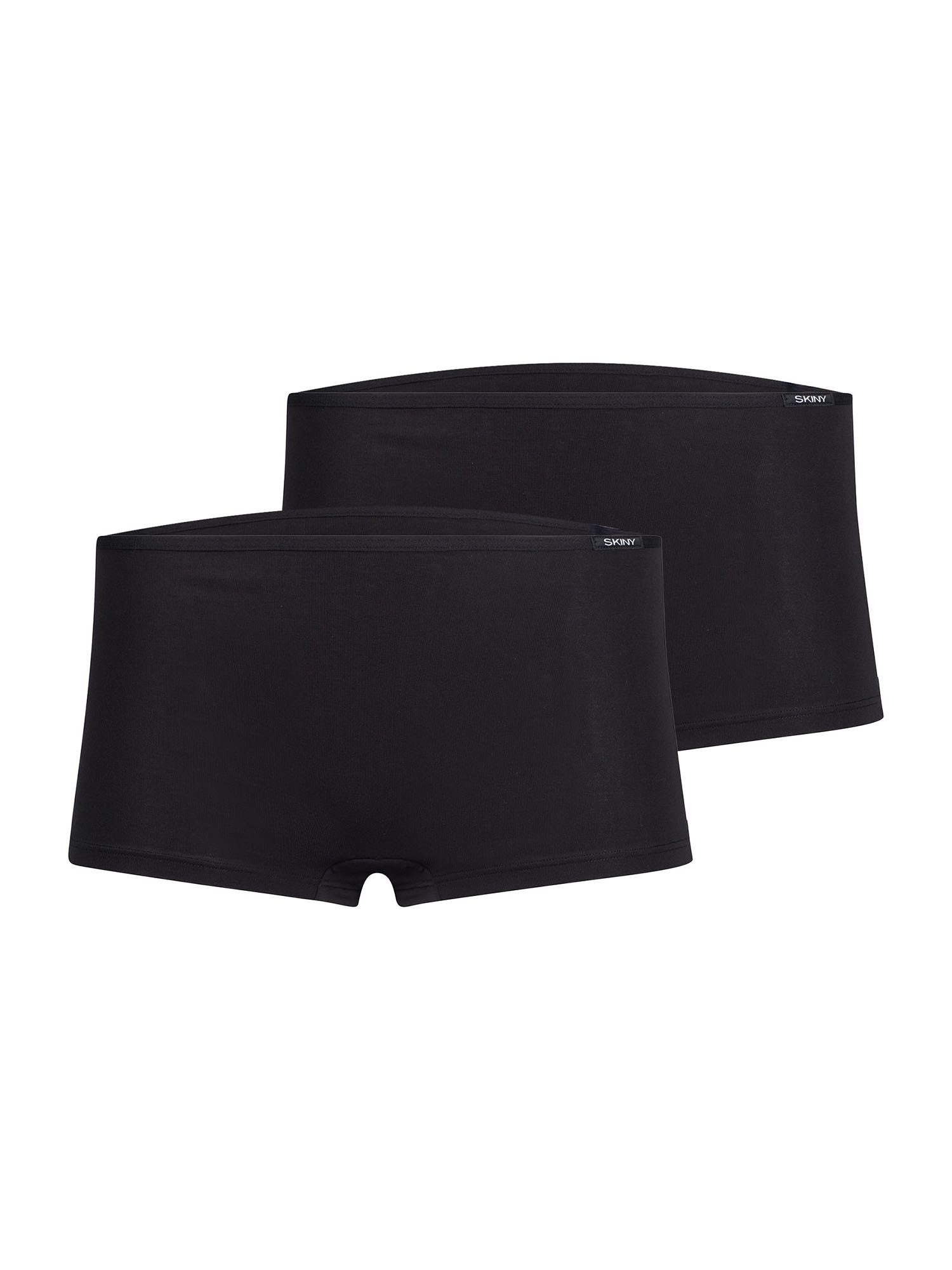 Skiny Panty Cotton Essentials (2-St) Pantyslip, Boyshort, Unterwäsche