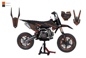 KXD Dirt-Bike 155ccm CrossBike Enduro Dirtbike 12/12" Pitbike Motocross Alfarad S5