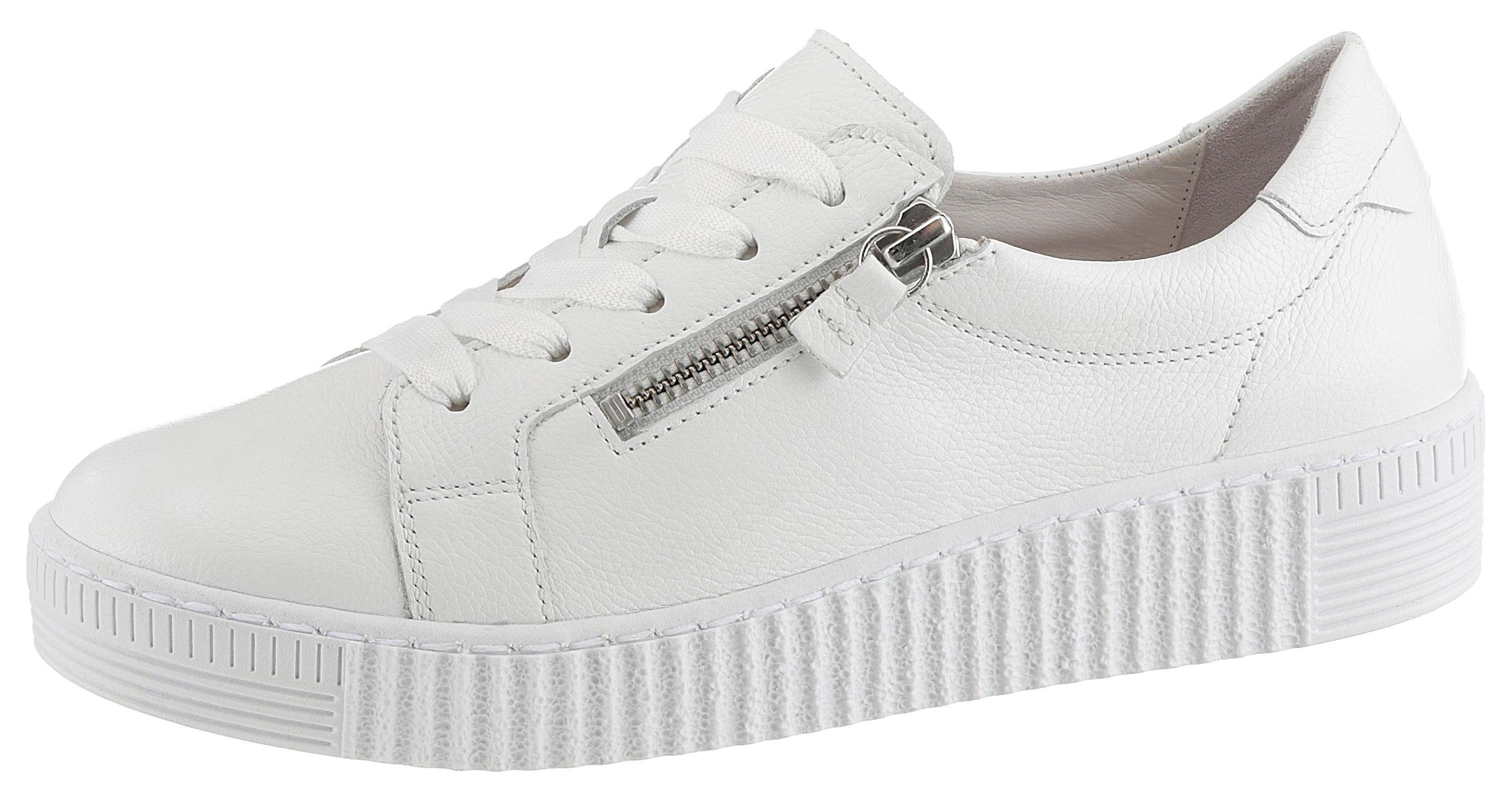 Gabor Plateausneaker, Freizeitschuh, Halbschuh, Schnürschuh mit zwei Reißve günstig online kaufen