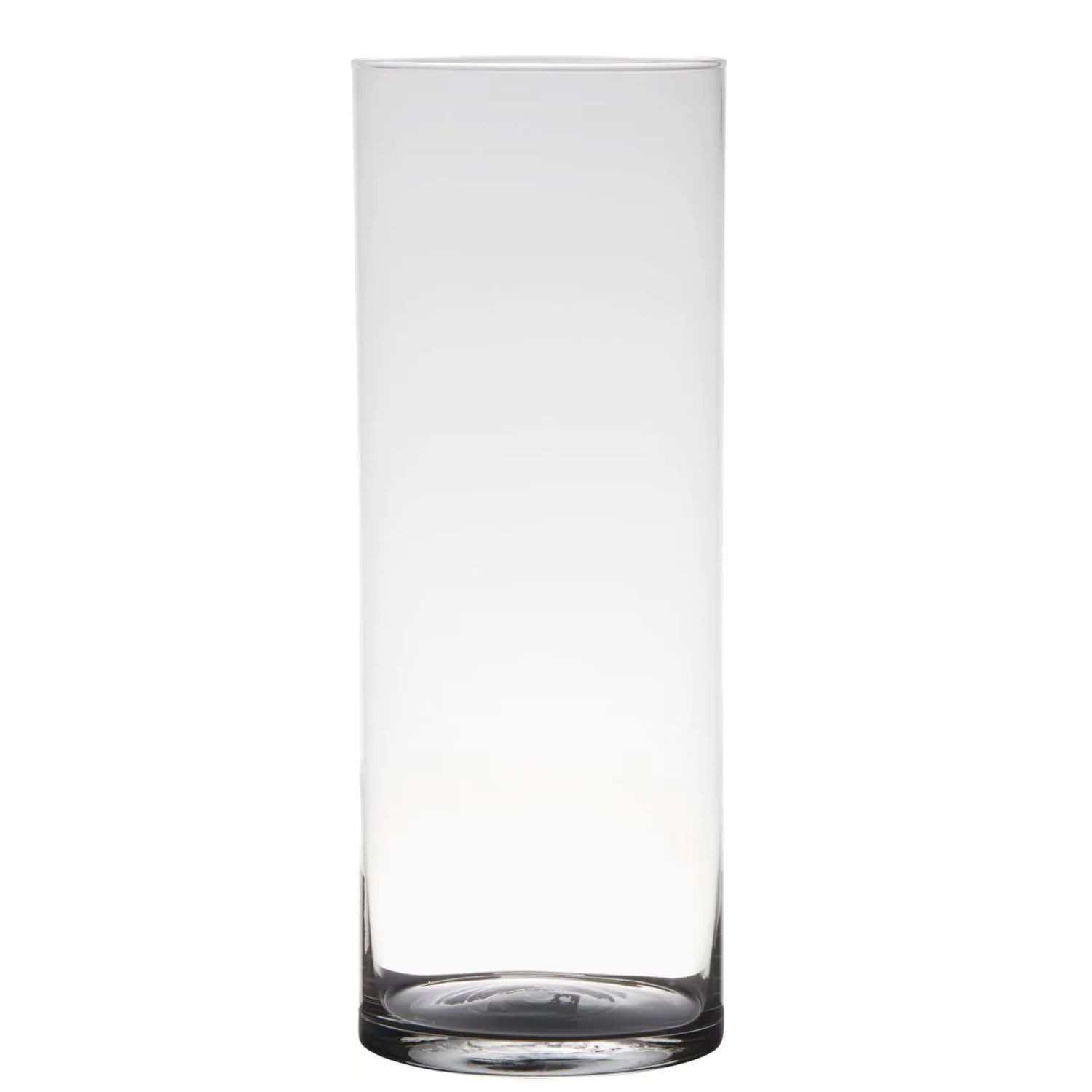 Hakbijl Glass Dekovase ZYLINDER, Farbe: Transparent, Höhe: 40cm