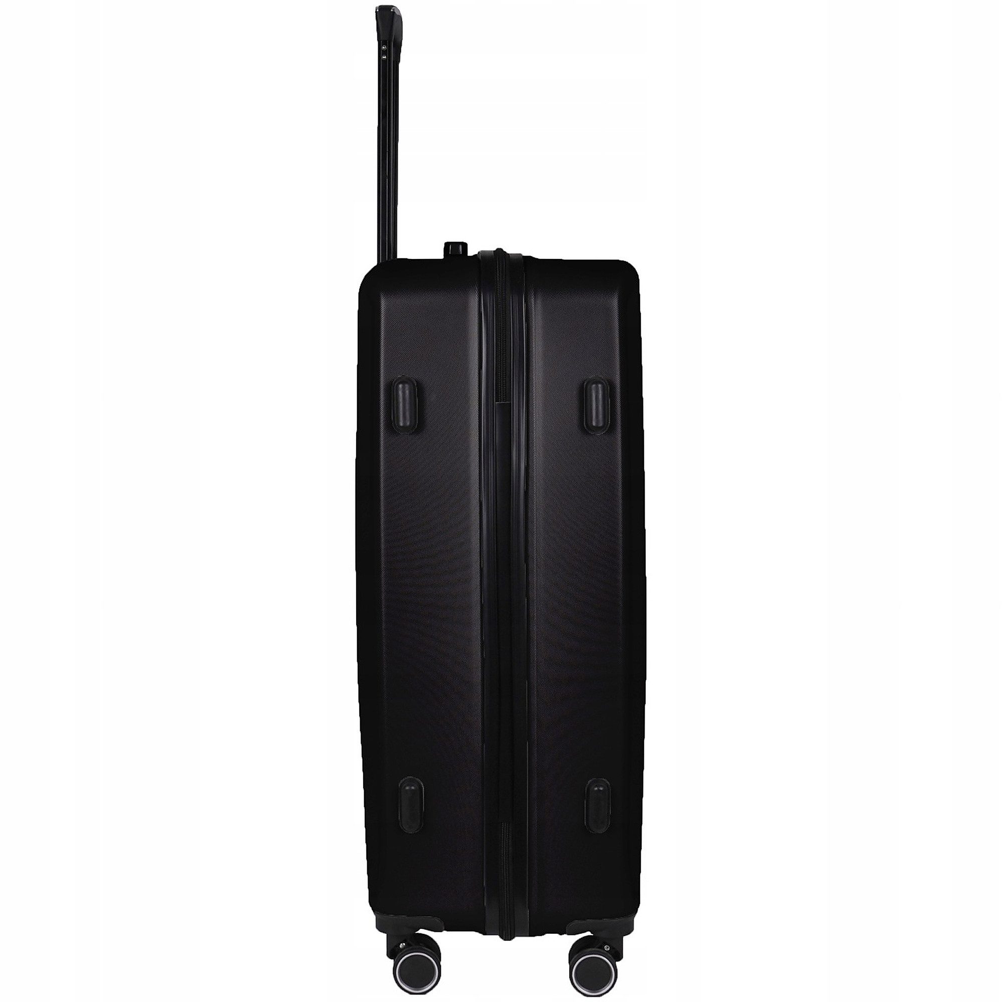 PASO Koffer Reisekoffer XL 76x50x29 cm leicht 3,9 kg Familienurlaub, Hartschalenkoffer Rosa Groß 110L ABS 4 Rollen TSA-Schloss – Bild 4 von 5