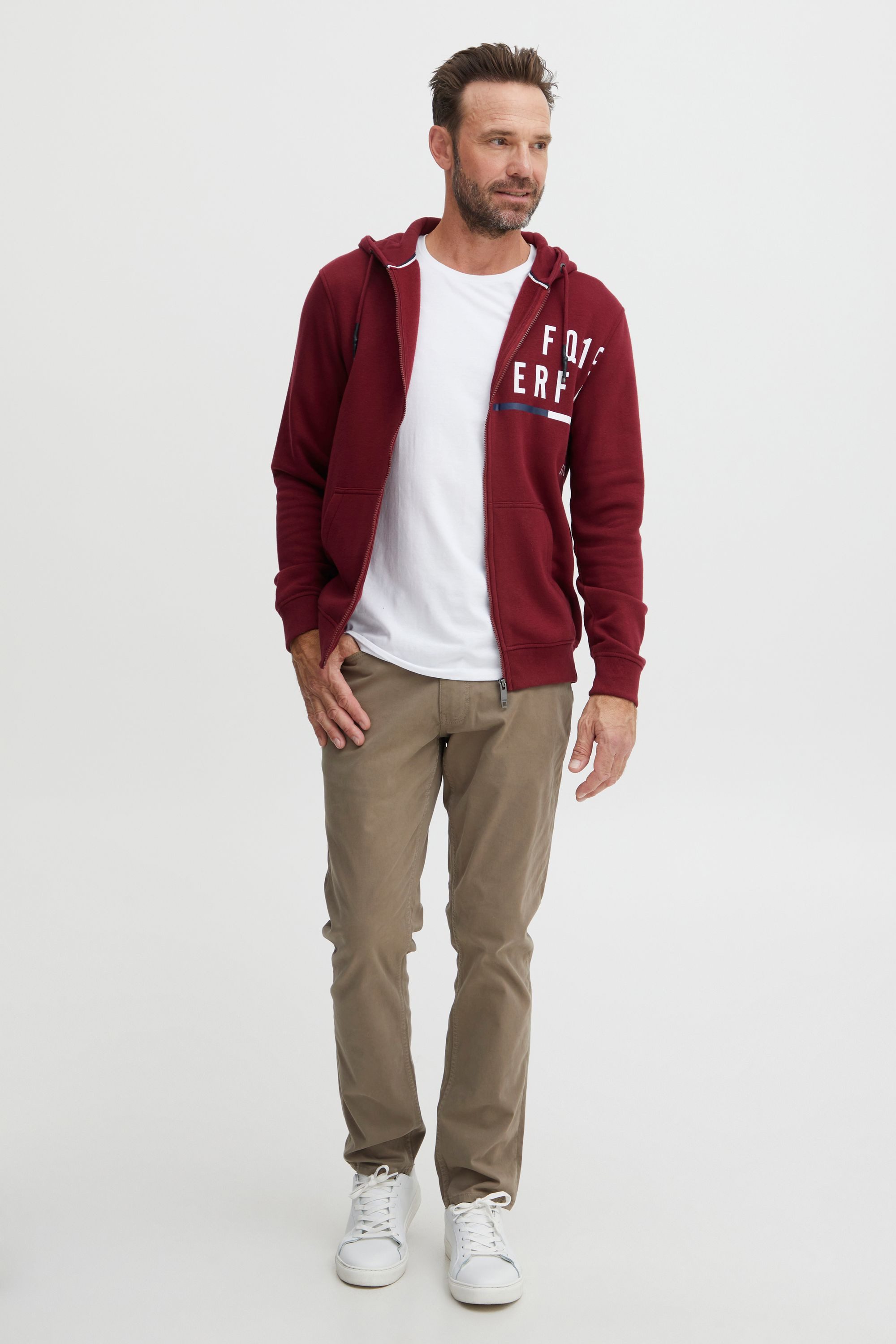 FQ1924 Kapuzensweatjacke FQAlbert Modischer Pullover günstig online kaufen