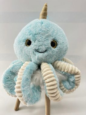 soma Kuscheltier Krake Plüsch Spielzeug Octopus Kuscheltier Cartoon Oktopus Blau 34 cm (1-St), Super weicher Plüsch Stofftier Kuscheltier für Kinder zum spielen